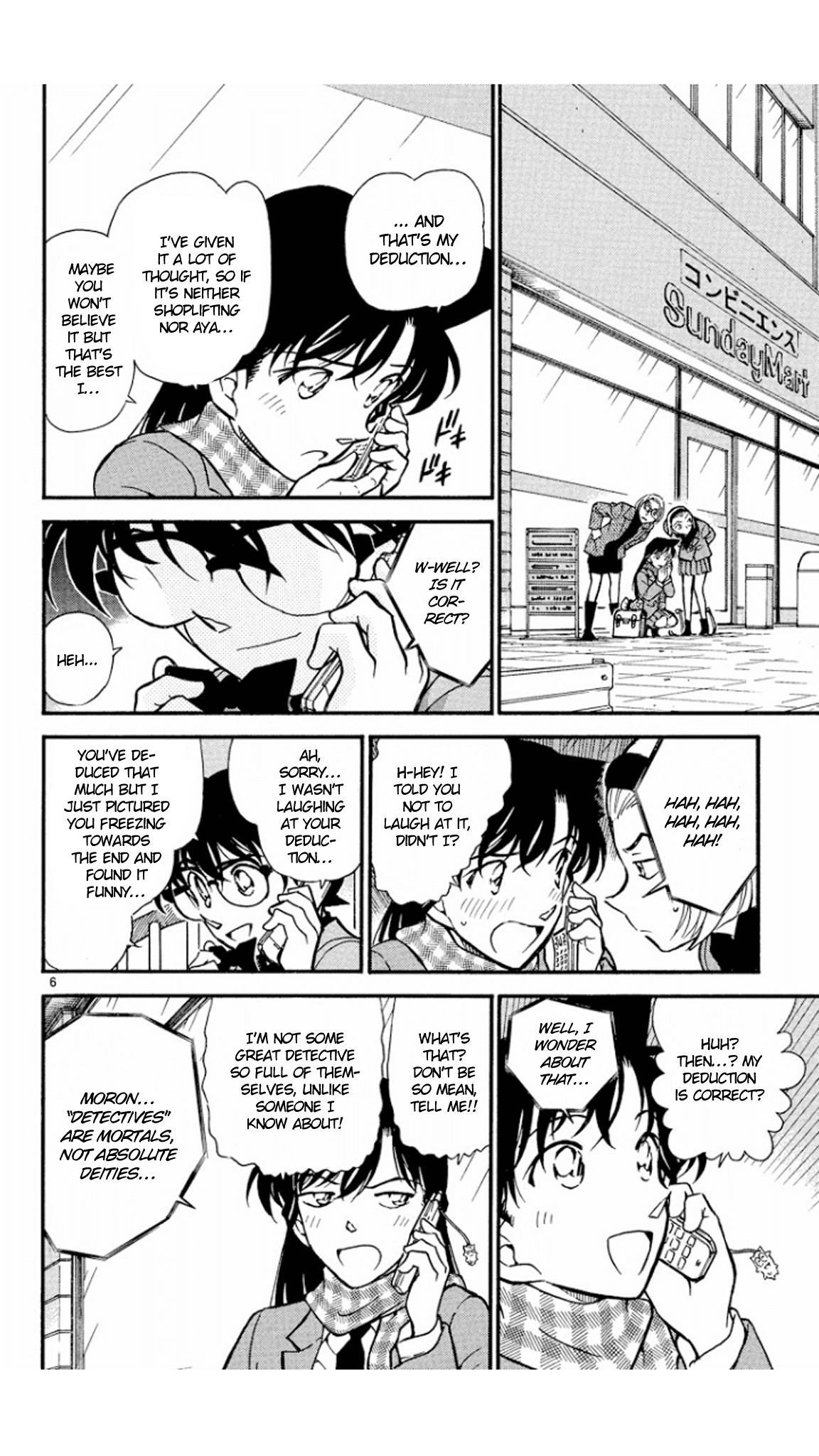 Detective Conan Chapter 428 page 7 - Chapter 428: An Unbelievable Conclusion
