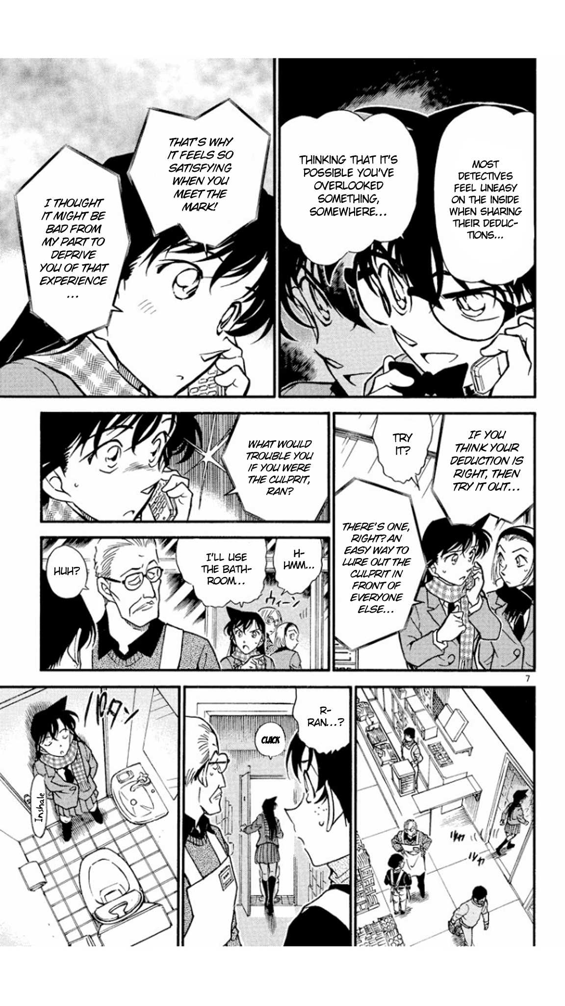 Detective Conan Chapter 428 page 8 - Chapter 428: An Unbelievable Conclusion