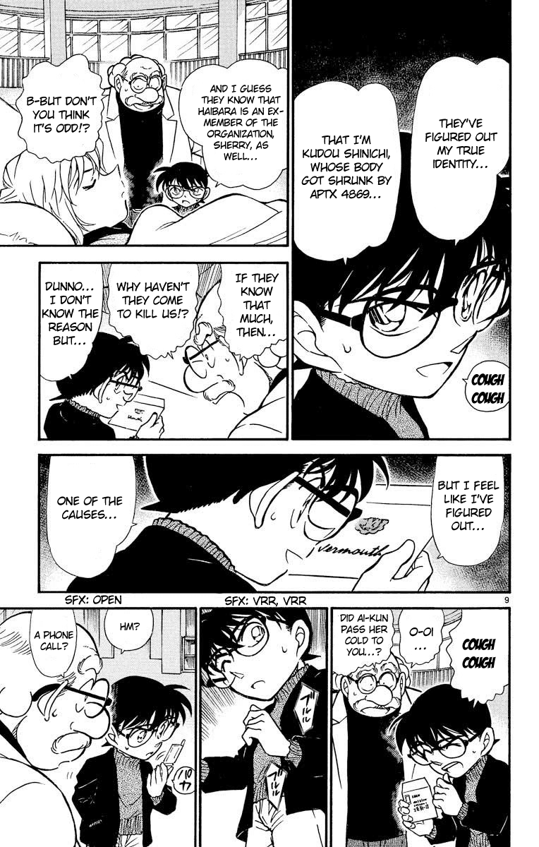 Detective Conan Chapter 429 page 10 - Chapter 429: The Full-Moon Night & the Black Banquet's Trap