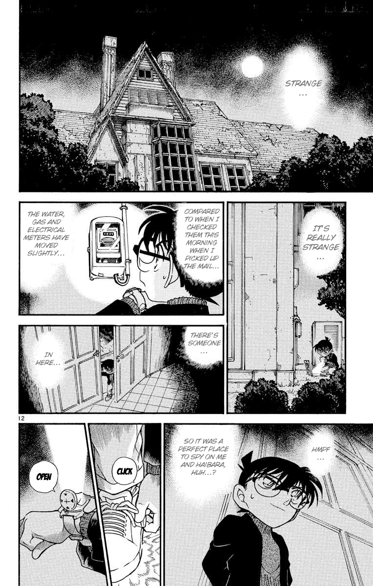Detective Conan Chapter 429 page 13 - Chapter 429: The Full-Moon Night & the Black Banquet's Trap