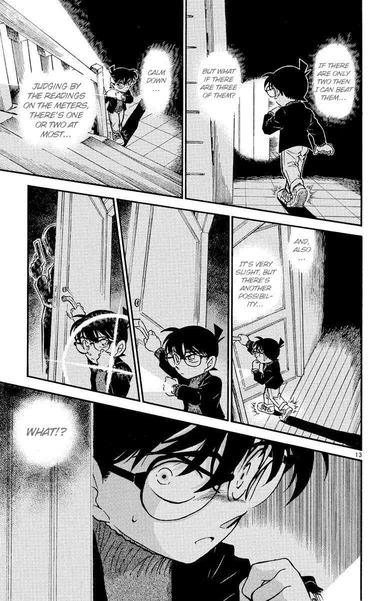 Detective Conan Chapter 429 page 14 - Chapter 429: The Full-Moon Night & the Black Banquet's Trap