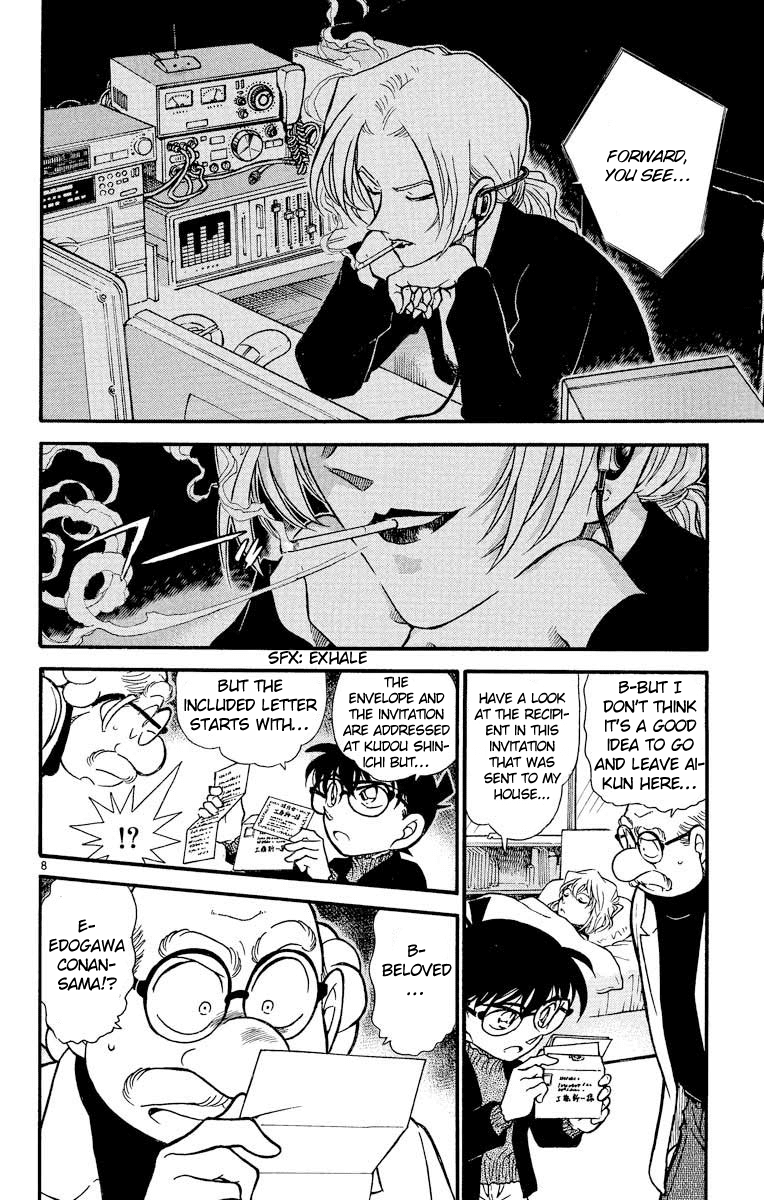 Detective Conan Chapter 429 page 9 - Chapter 429: The Full-Moon Night & the Black Banquet's Trap