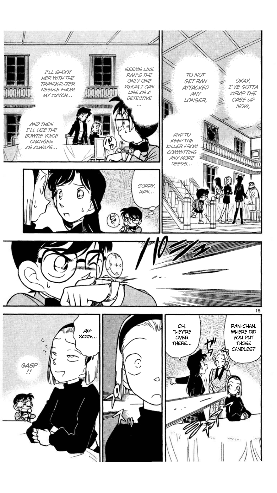 Detective Conan Chapter 43 page 16 - Chapter 43: The Attack in the Dark