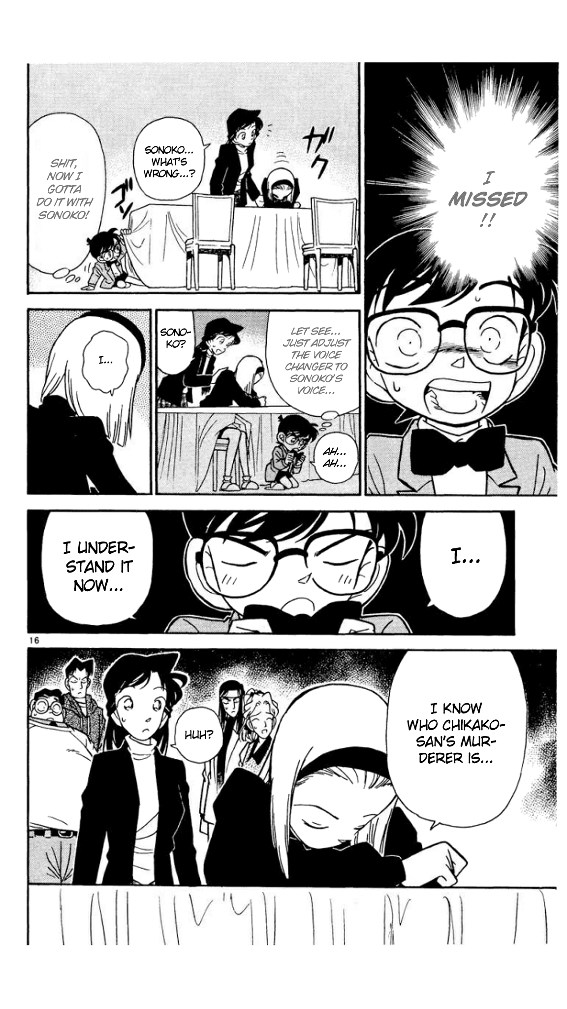 Detective Conan Chapter 43 page 17 - Chapter 43: The Attack in the Dark