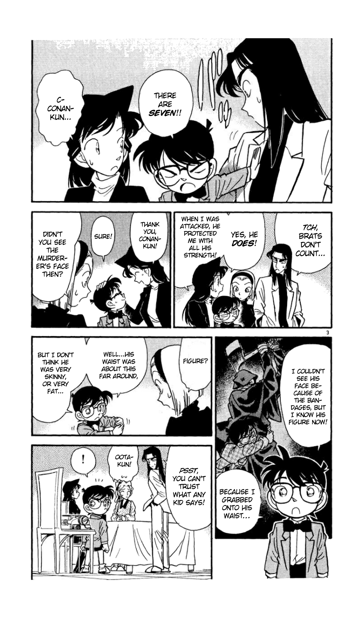 Detective Conan Chapter 43 page 4 - Chapter 43: The Attack in the Dark