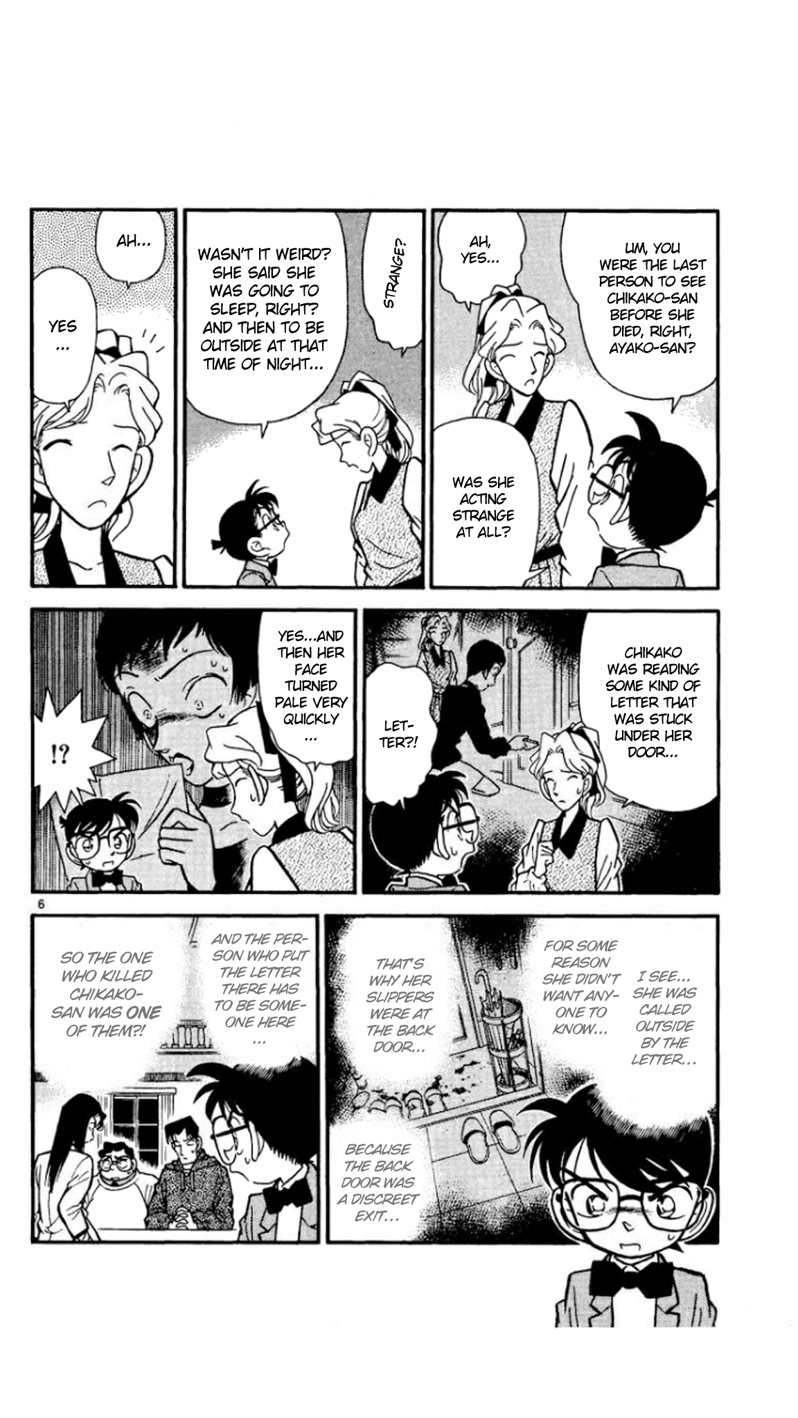 Detective Conan Chapter 43 page 7 - Chapter 43: The Attack in the Dark