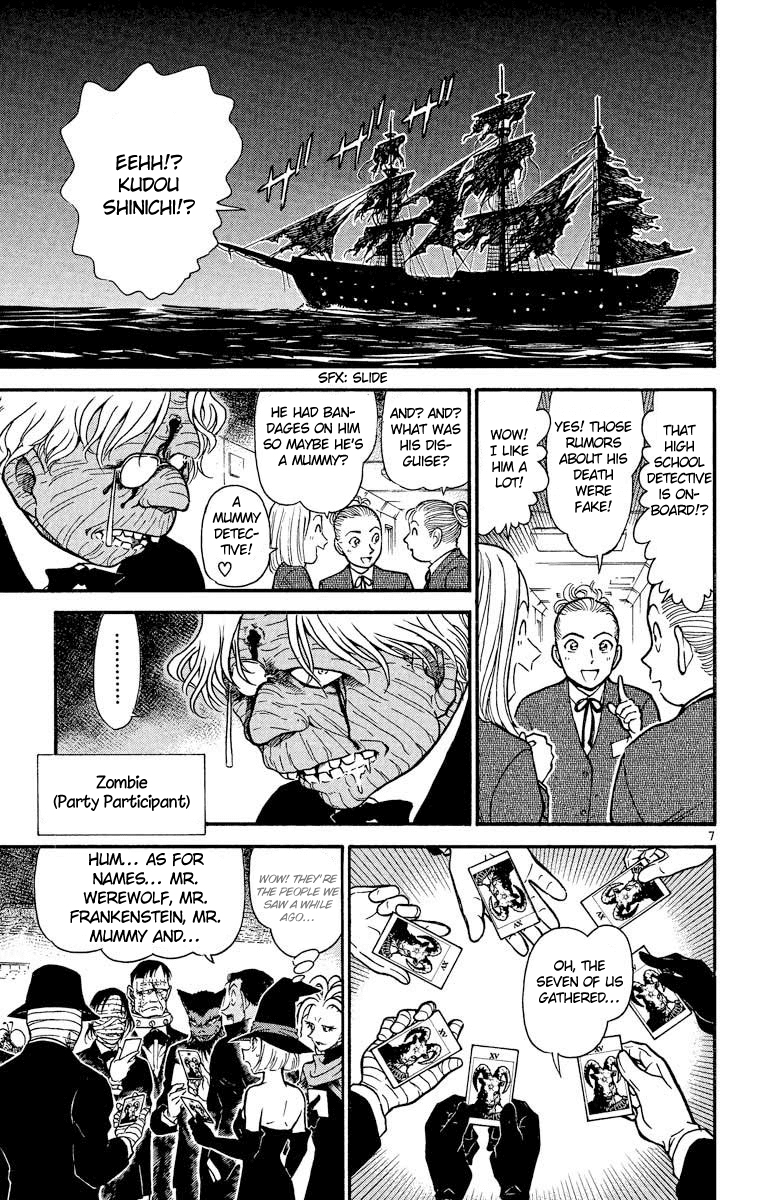 Detective Conan Chapter 430 page 8 - Chapter 430: The Bloodstained Phantom Ship