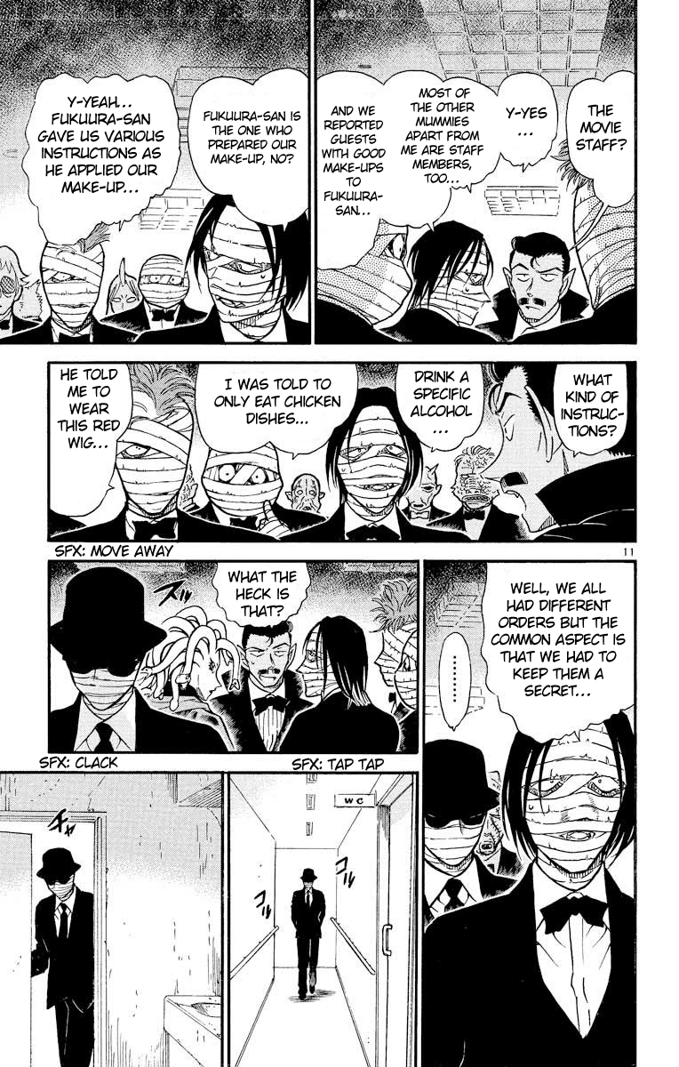 Detective Conan Chapter 431 page 12 - Chapter 431: The Invisible Man Appears