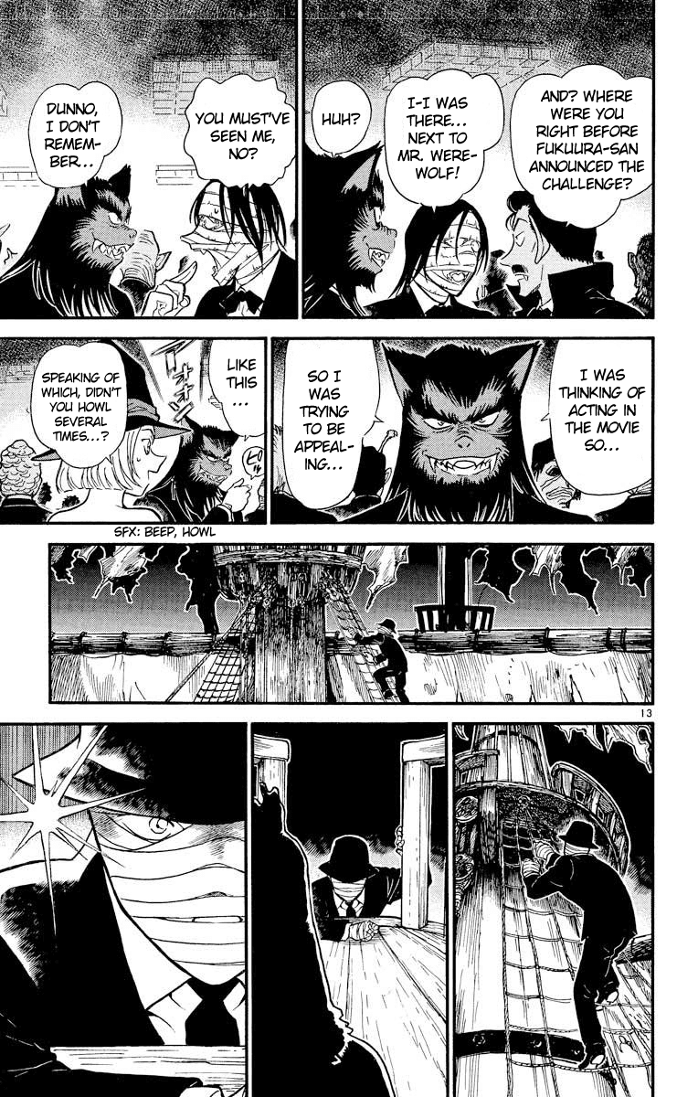 Detective Conan Chapter 431 page 14 - Chapter 431: The Invisible Man Appears