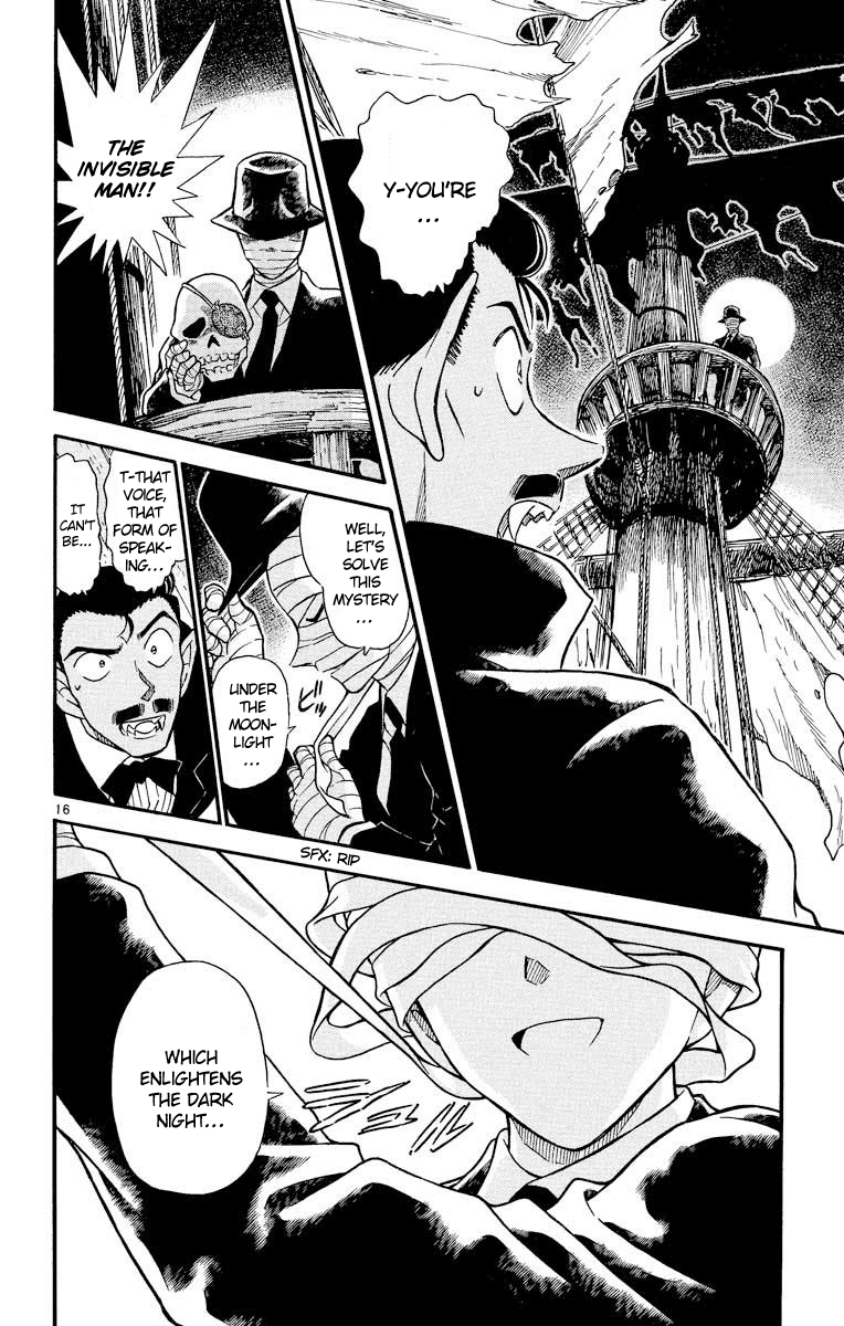 Detective Conan Chapter 431 page 17 - Chapter 431: The Invisible Man Appears