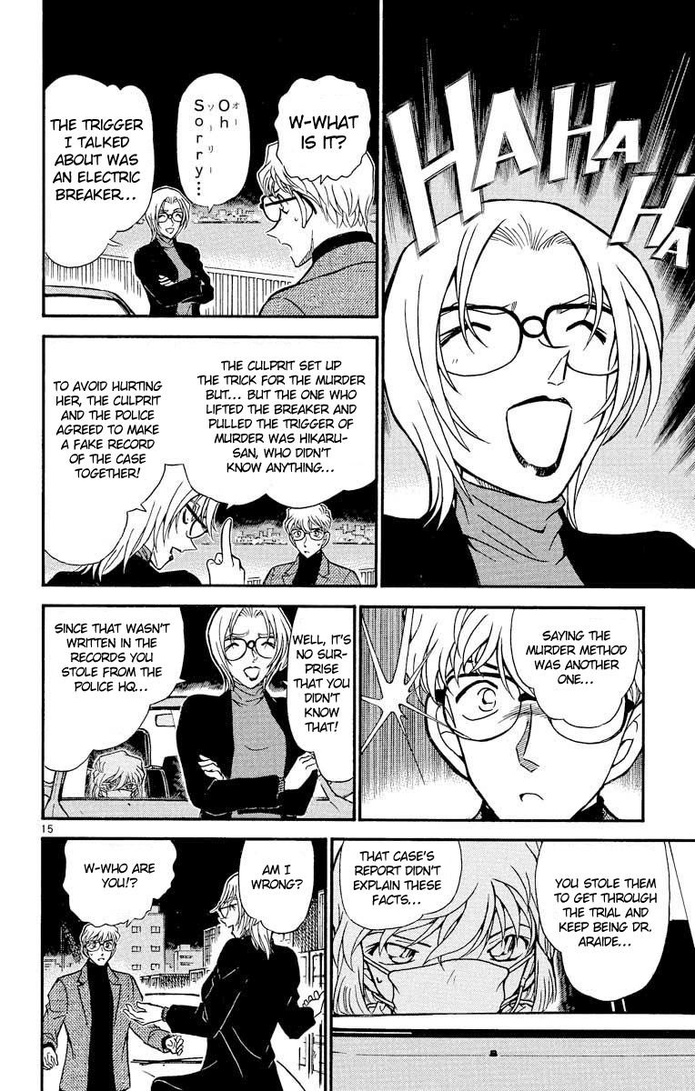 Detective Conan Chapter 432 page 17 - Chapter 432: Kudou Shinichi Appears