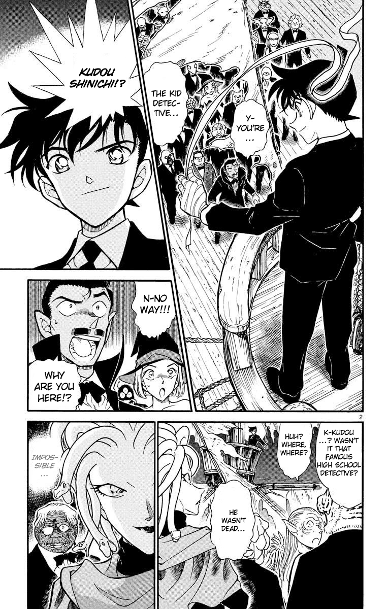 Detective Conan Chapter 432 page 4 - Chapter 432: Kudou Shinichi Appears