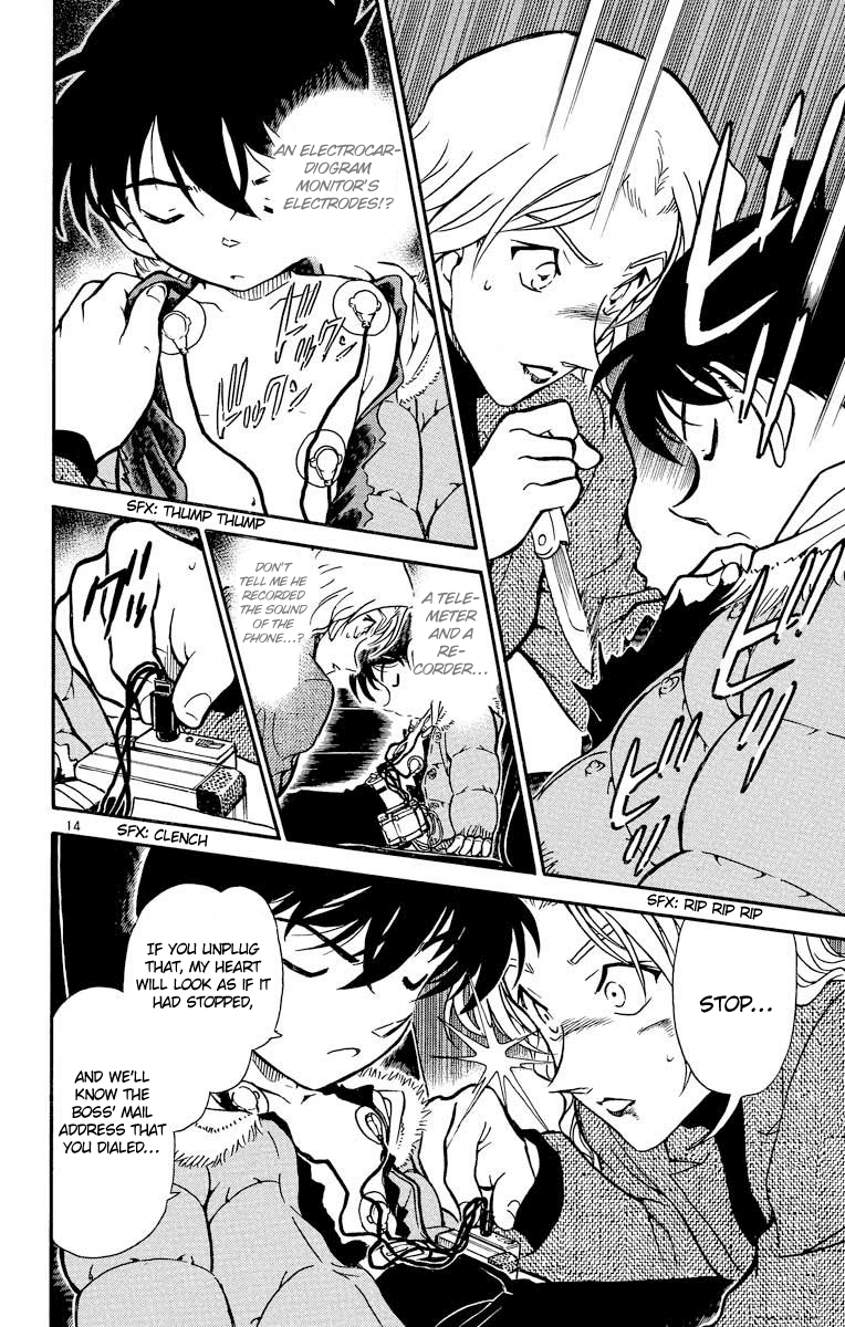 Detective Conan Chapter 434 page 15 - Chapter 434: Rotten Apple