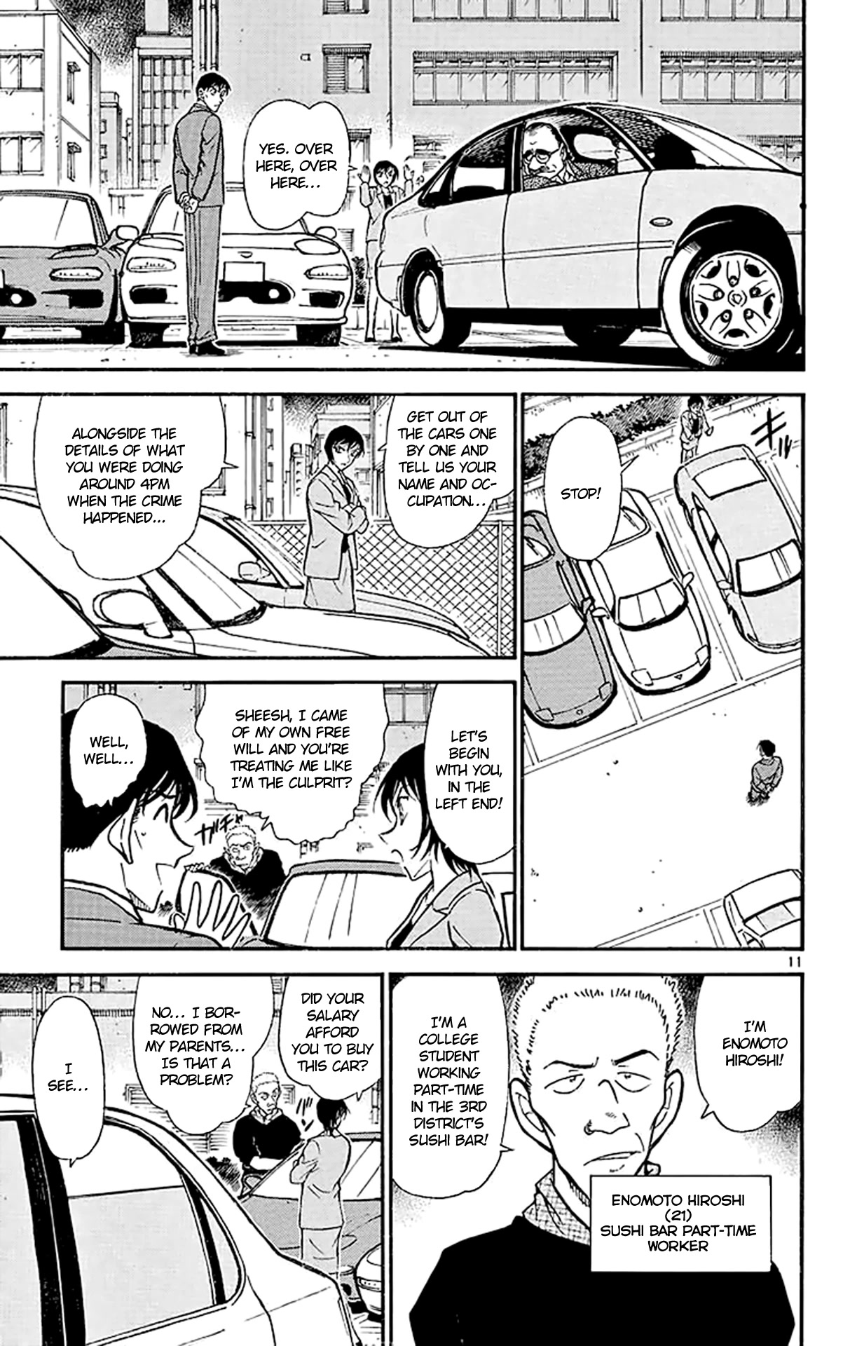 Detective Conan Chapter 436 page 12 - Chapter 436: Search for the Butt Mark!