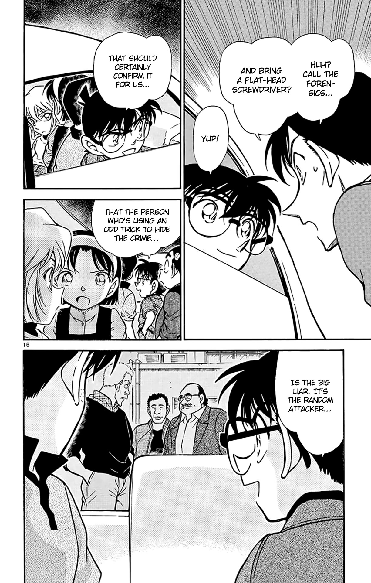 Detective Conan Chapter 436 page 17 - Chapter 436: Search for the Butt Mark!