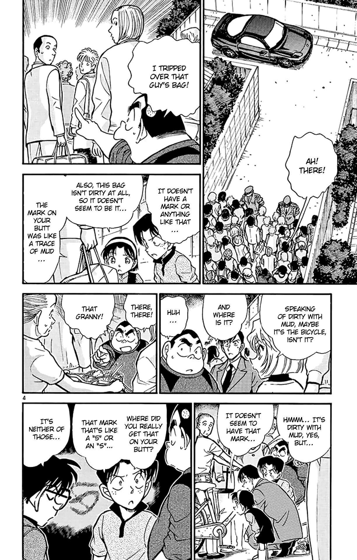Detective Conan Chapter 436 page 5 - Chapter 436: Search for the Butt Mark!