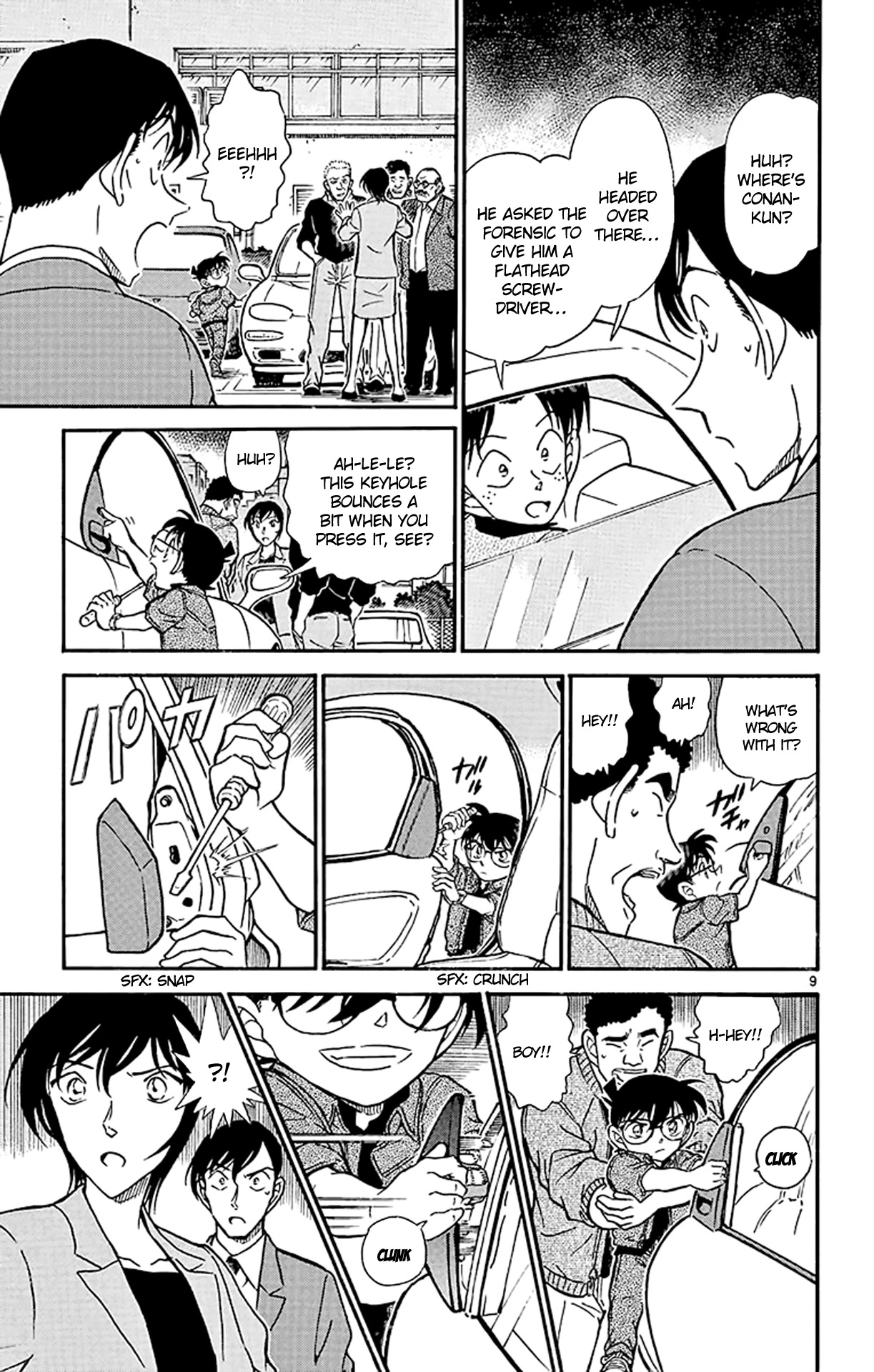 Detective Conan Chapter 437 page 10 - Chapter 437: Haibara Ai's Resolution