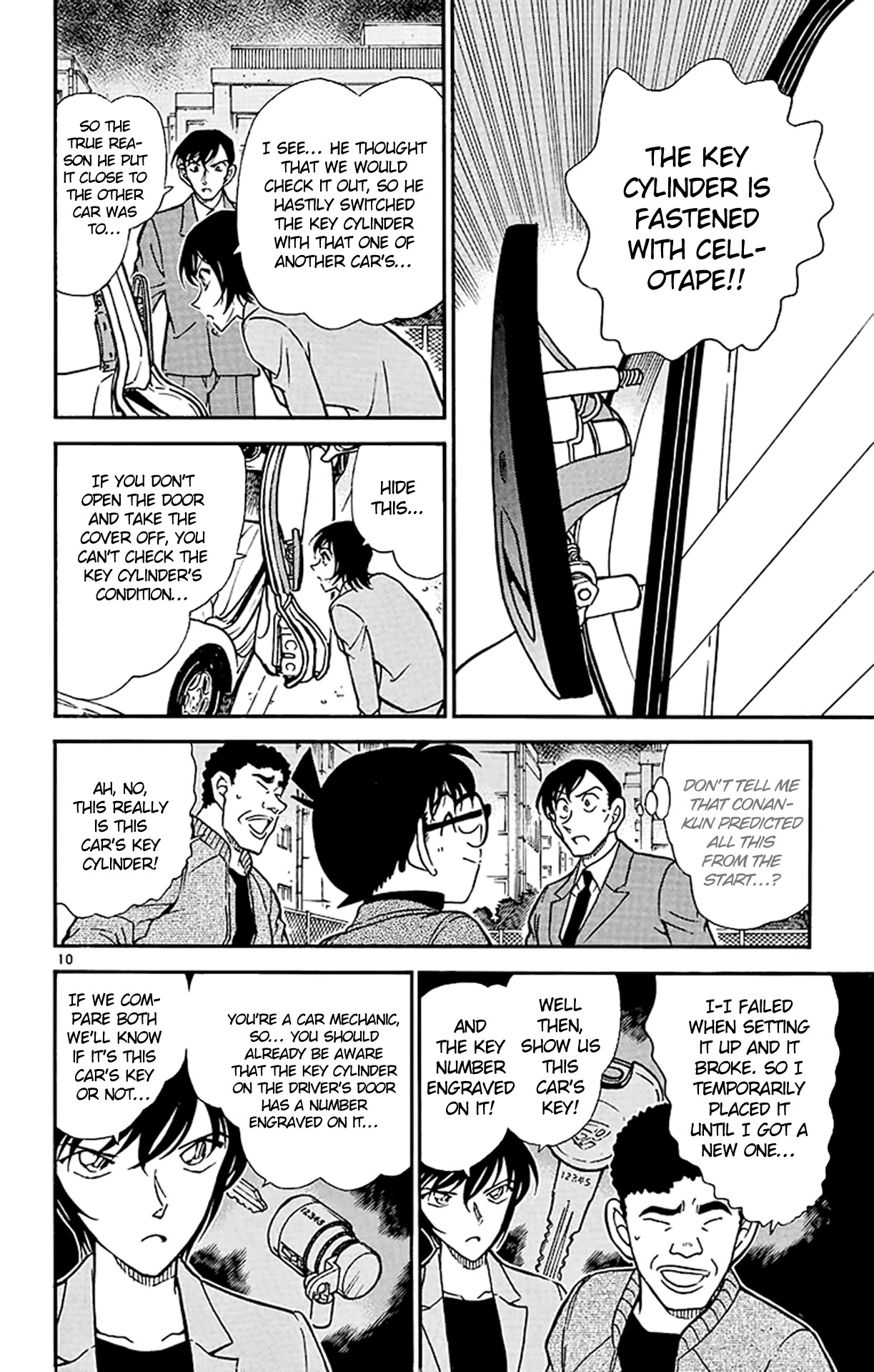 Detective Conan Chapter 437 page 11 - Chapter 437: Haibara Ai's Resolution