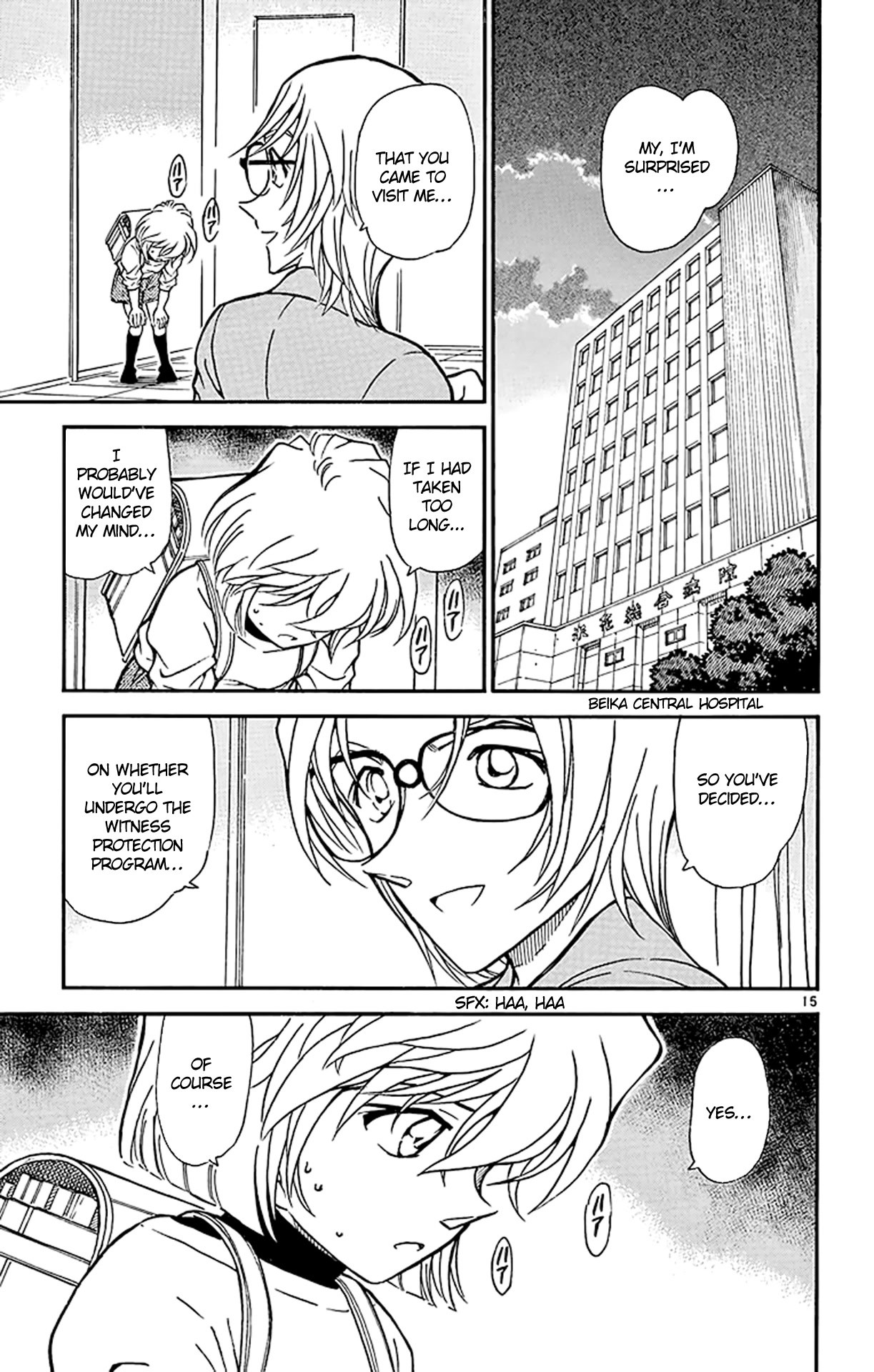 Detective Conan Chapter 437 page 16 - Chapter 437: Haibara Ai's Resolution