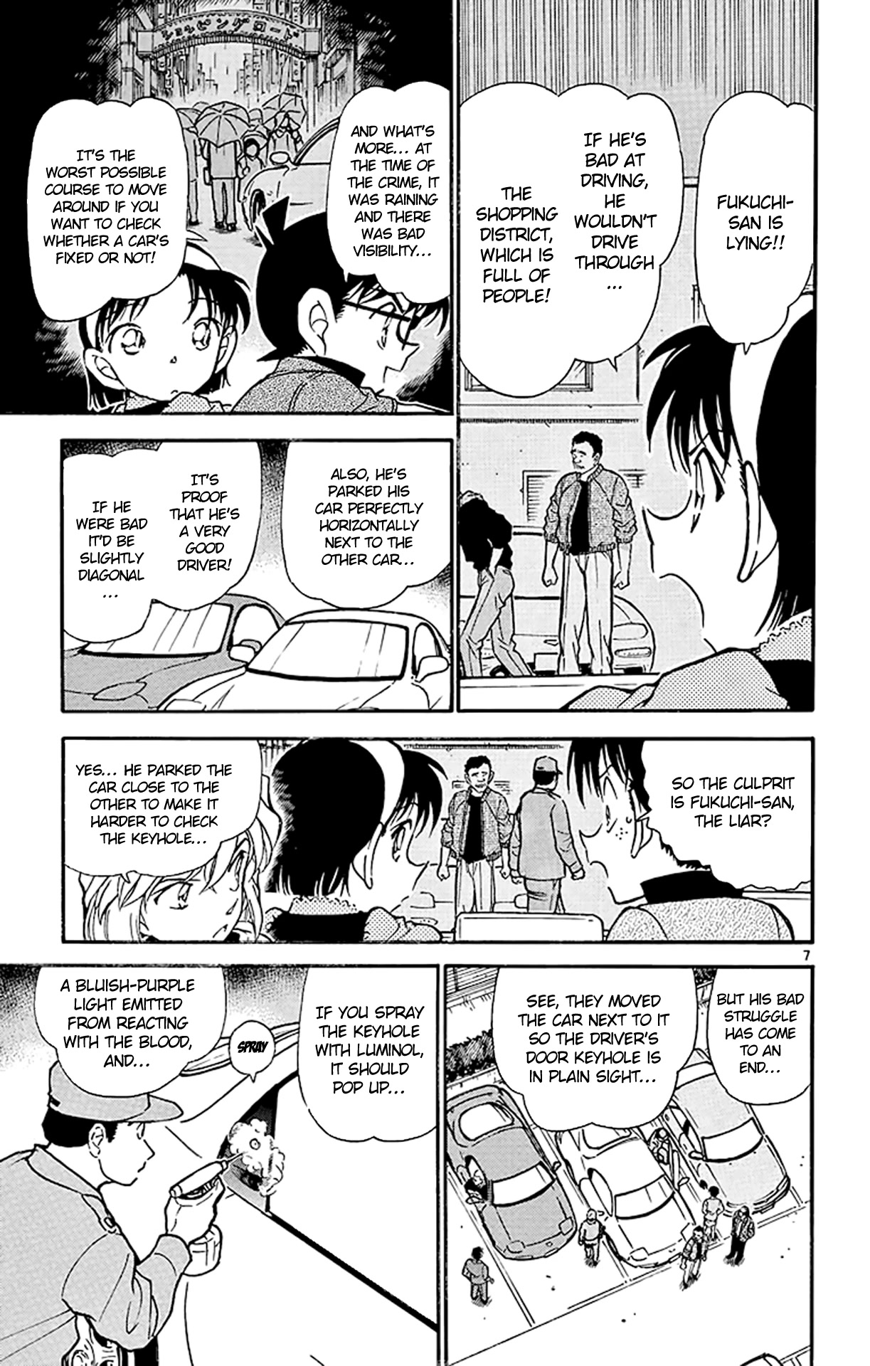 Detective Conan Chapter 437 page 8 - Chapter 437: Haibara Ai's Resolution