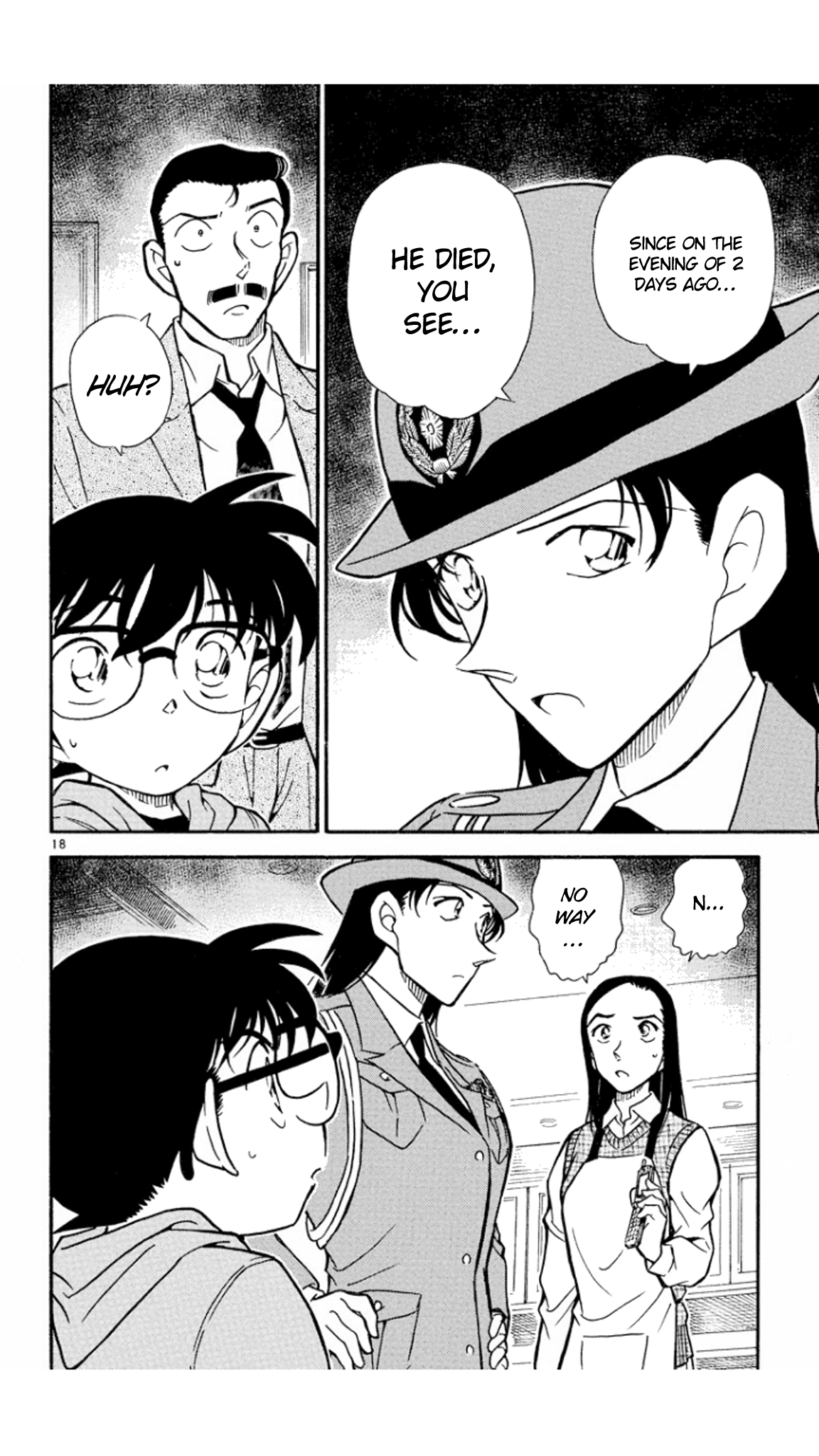 Detective Conan Chapter 438 page 19 - Chapter 438: The Forgotten Cellphone