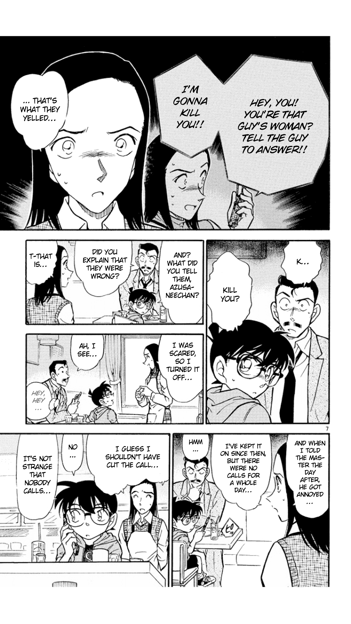 Detective Conan Chapter 438 page 8 - Chapter 438: The Forgotten Cellphone