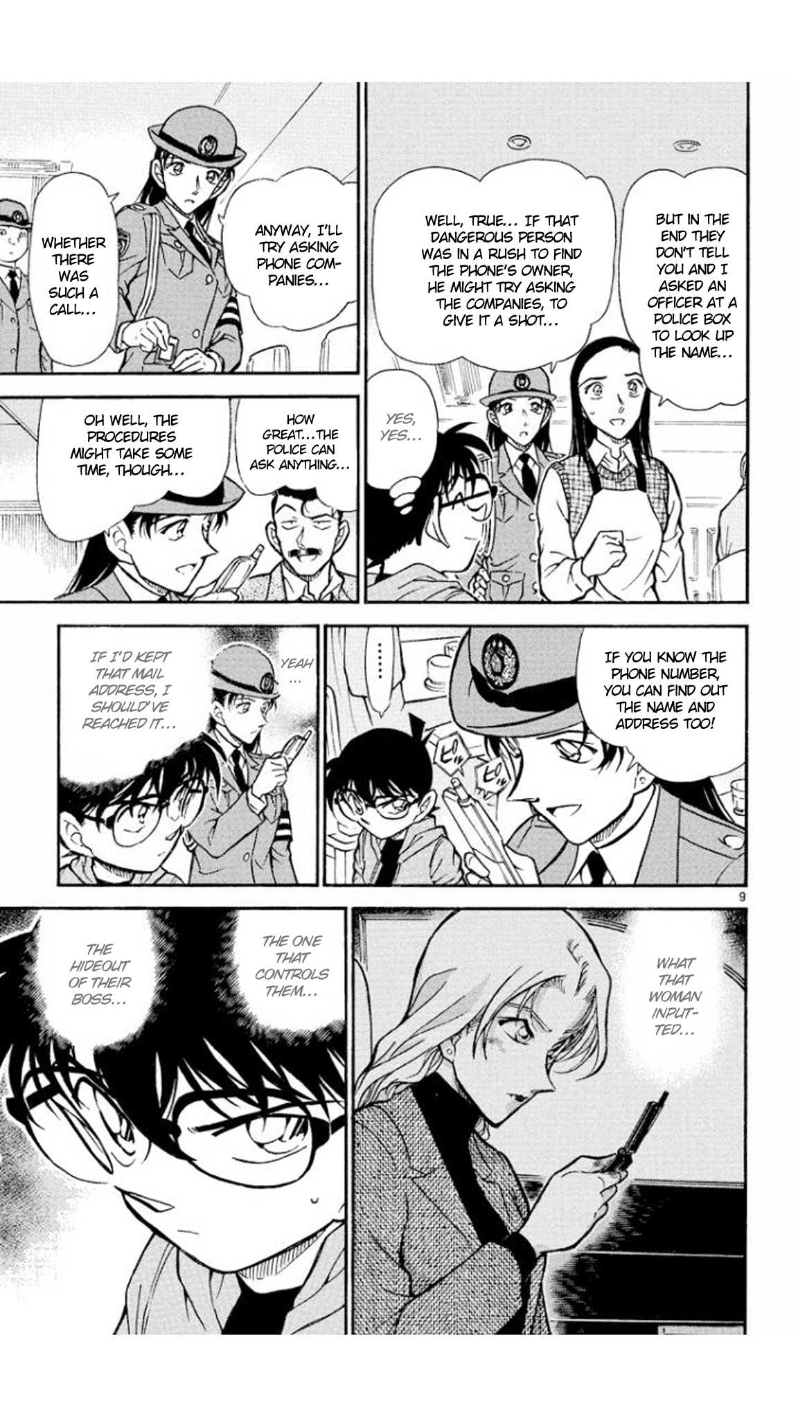 Detective Conan Chapter 439 page 10 - Chapter 439: A Strange Memory