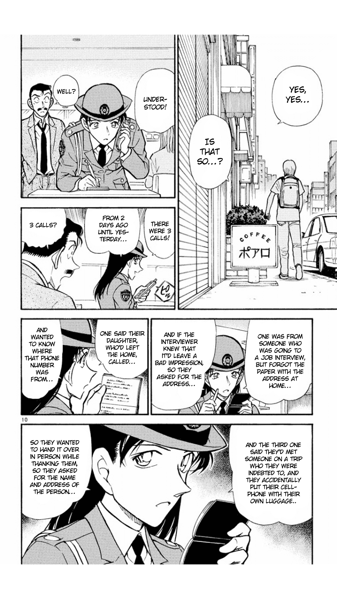 Detective Conan Chapter 439 page 11 - Chapter 439: A Strange Memory