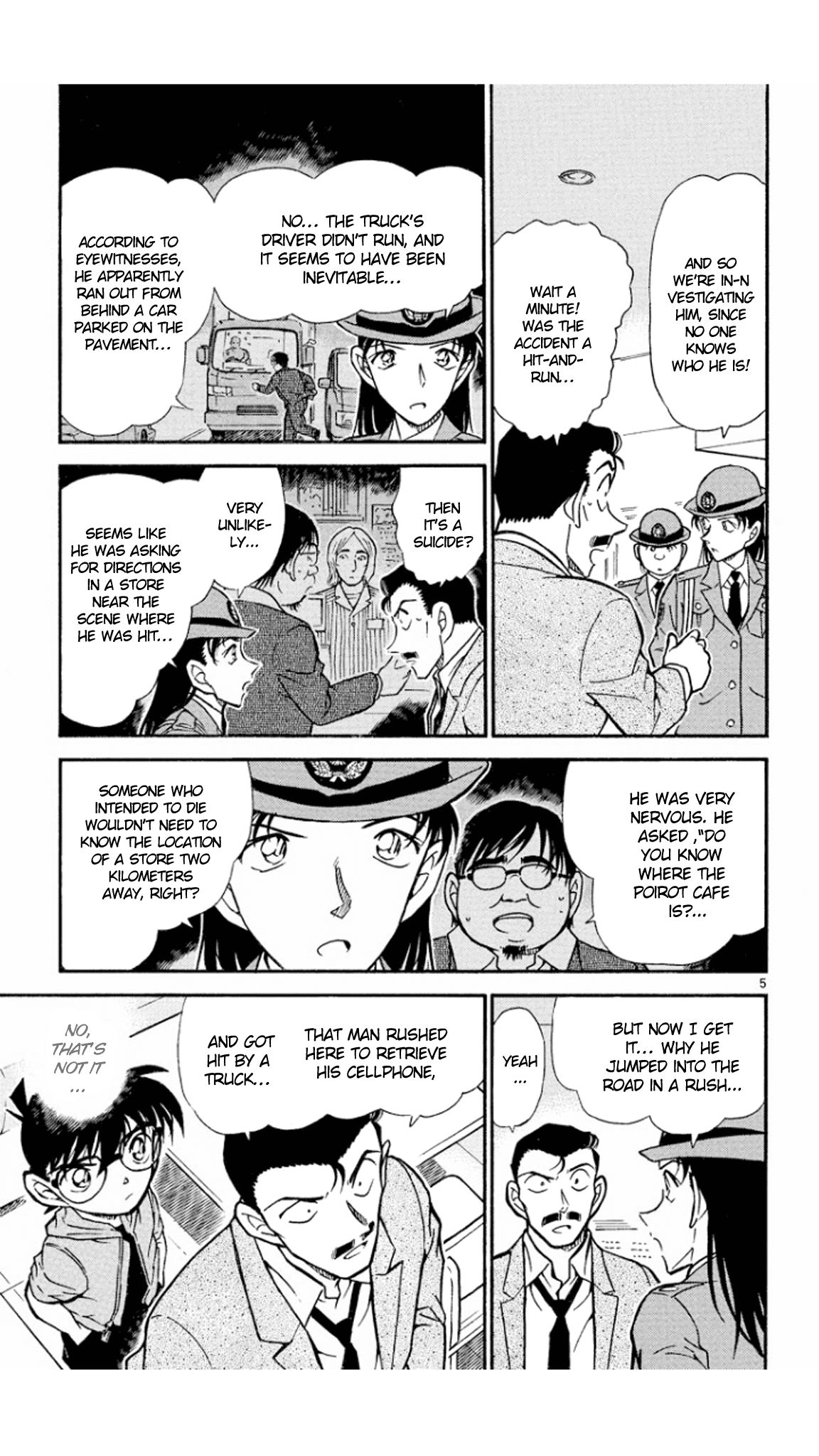 Detective Conan Chapter 439 page 6 - Chapter 439: A Strange Memory
