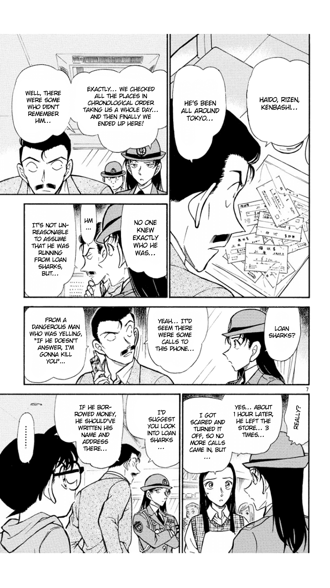 Detective Conan Chapter 439 page 8 - Chapter 439: A Strange Memory