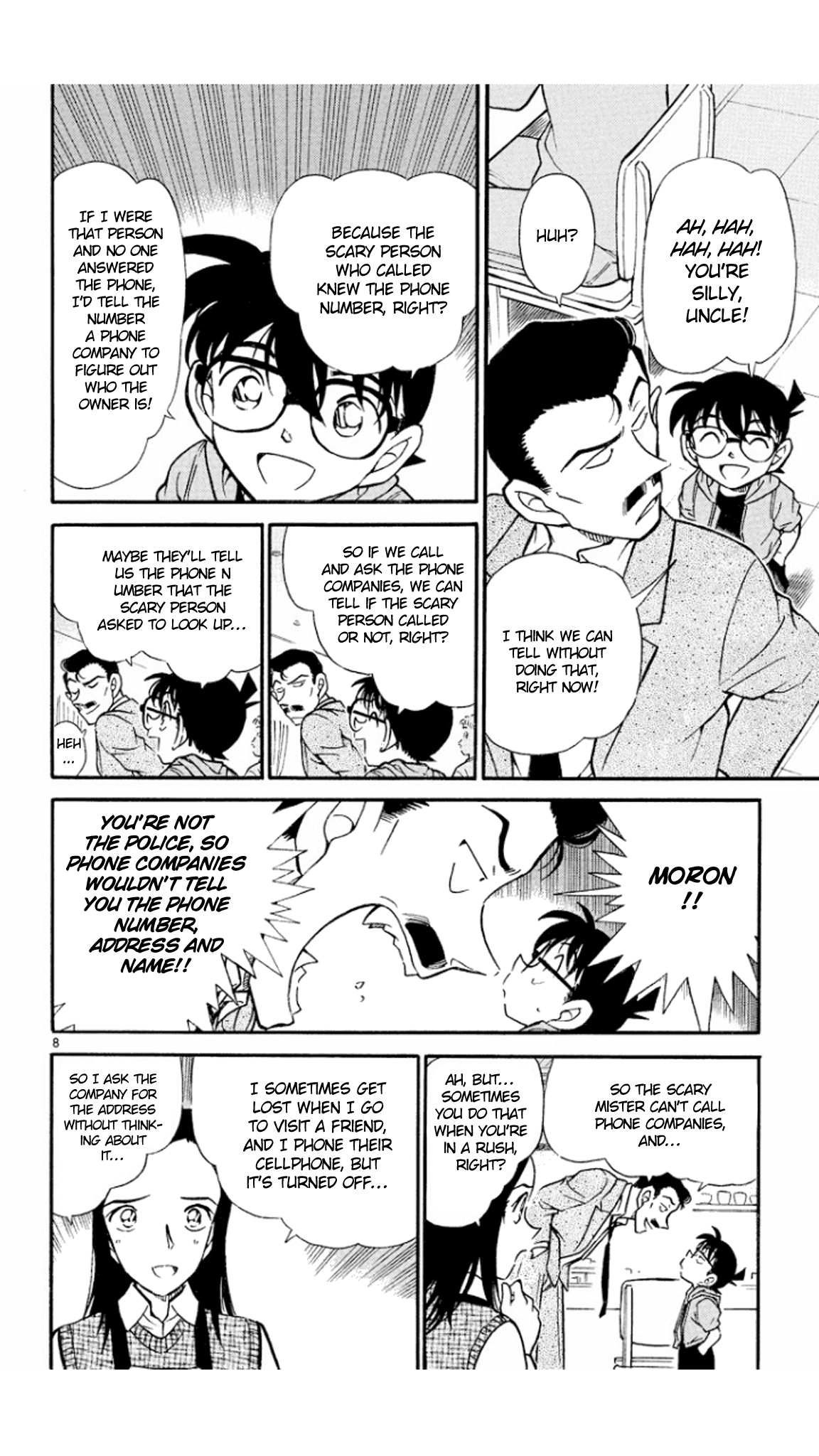 Detective Conan Chapter 439 page 9 - Chapter 439: A Strange Memory