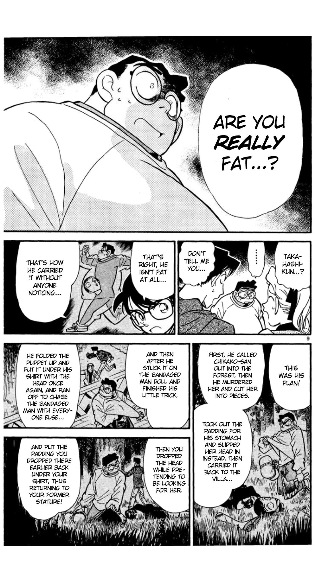 Detective Conan Chapter 44 page 10 - Chapter 44: The Identity of the Murderer!