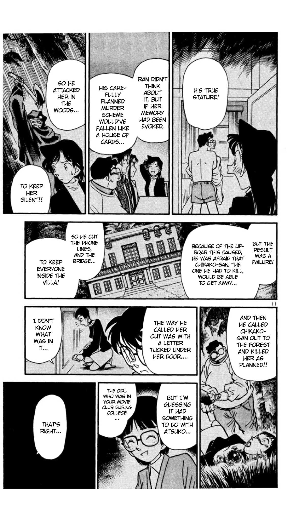 Detective Conan Chapter 44 page 12 - Chapter 44: The Identity of the Murderer!