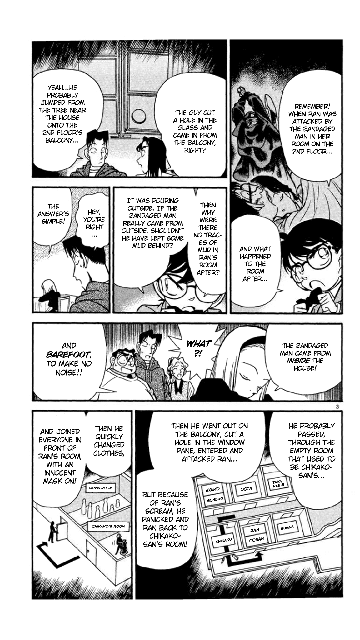 Detective Conan Chapter 44 page 4 - Chapter 44: The Identity of the Murderer!