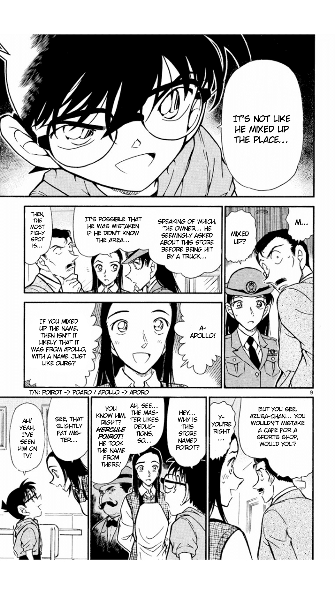 Detective Conan Chapter 440 page 10 - Chapter 440: The Other Great Detective