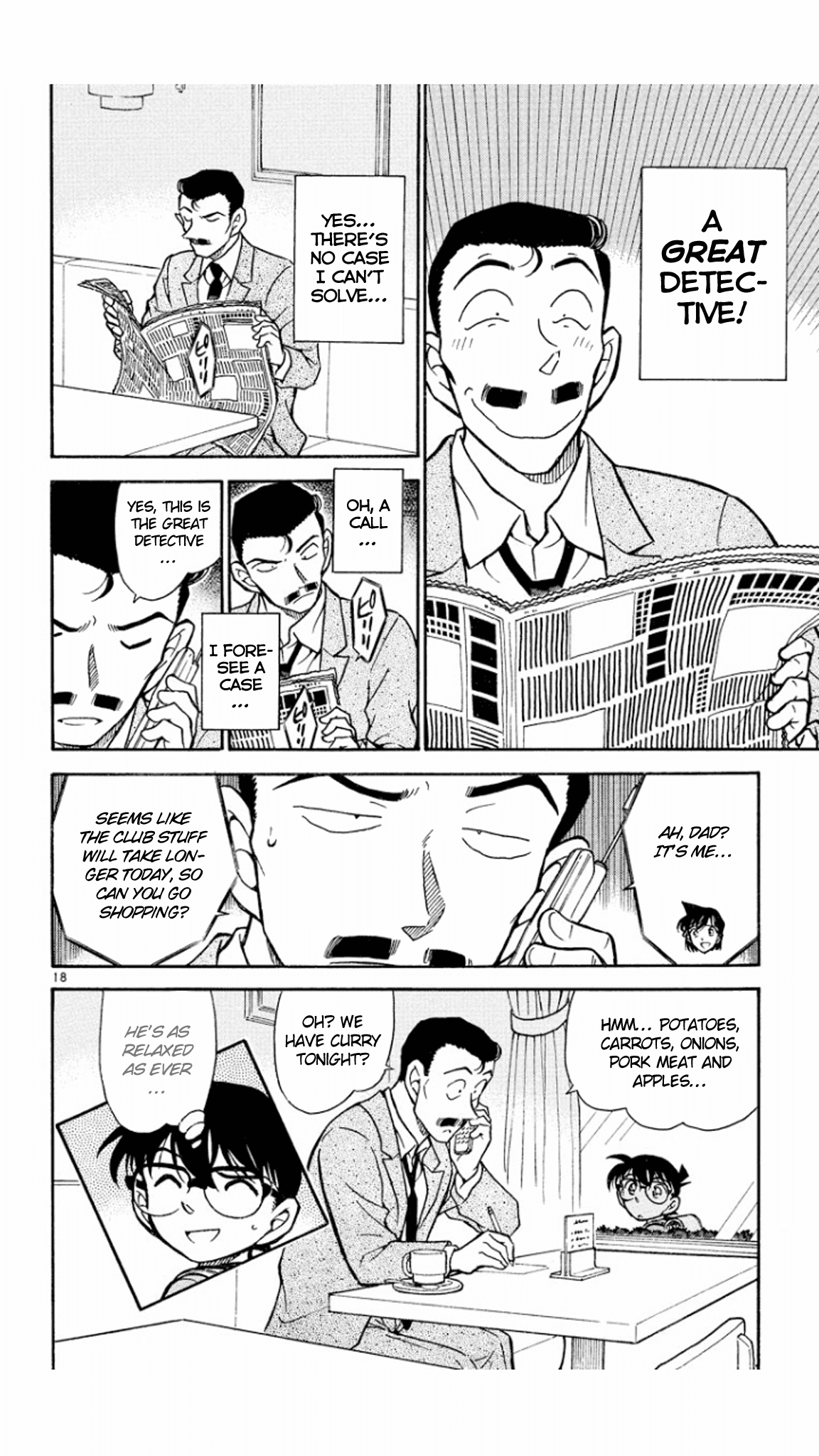 Detective Conan Chapter 440 page 19 - Chapter 440: The Other Great Detective