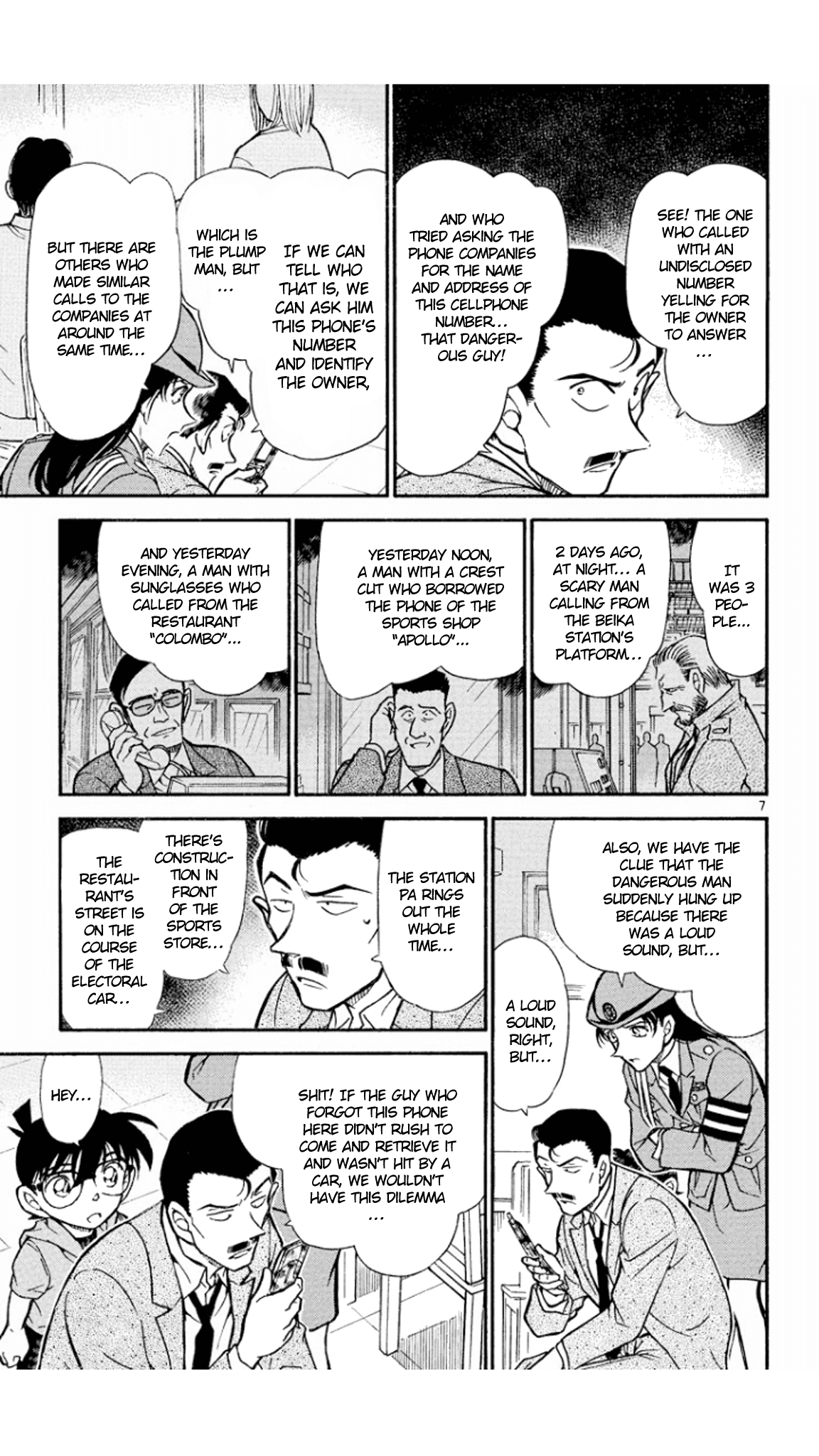 Detective Conan Chapter 440 page 8 - Chapter 440: The Other Great Detective