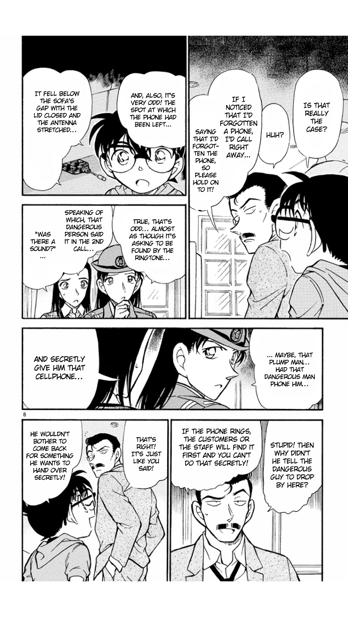 Detective Conan Chapter 440 page 9 - Chapter 440: The Other Great Detective