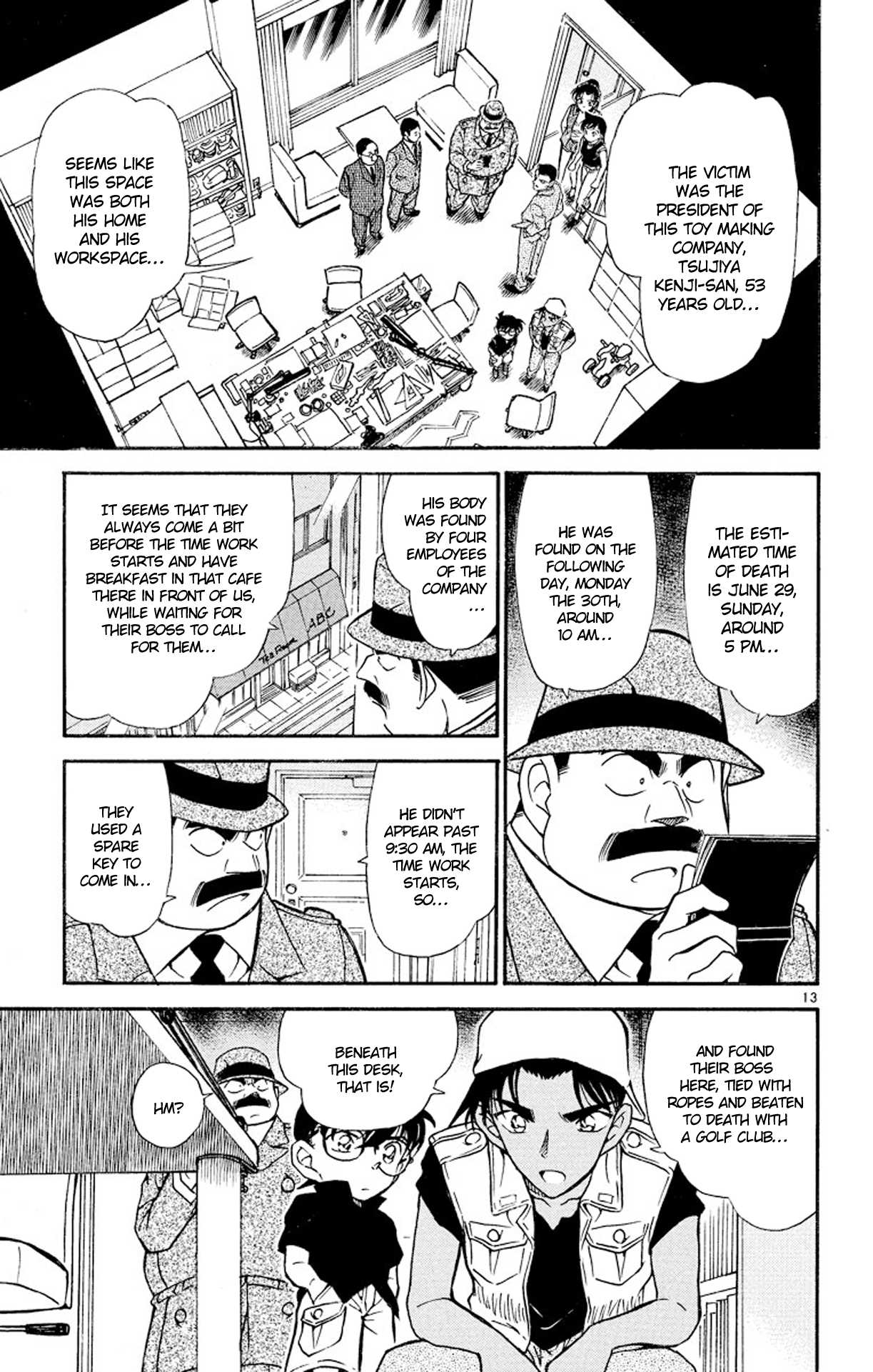 Detective Conan Chapter 441 page 14 - Chapter 441: Whose Deduction Show?!