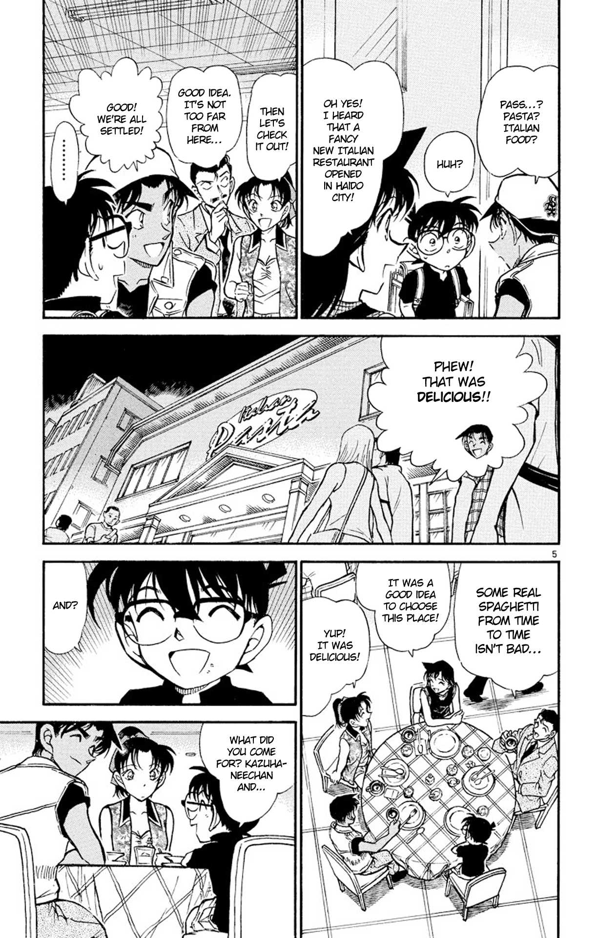 Detective Conan Chapter 441 page 6 - Chapter 441: Whose Deduction Show?!
