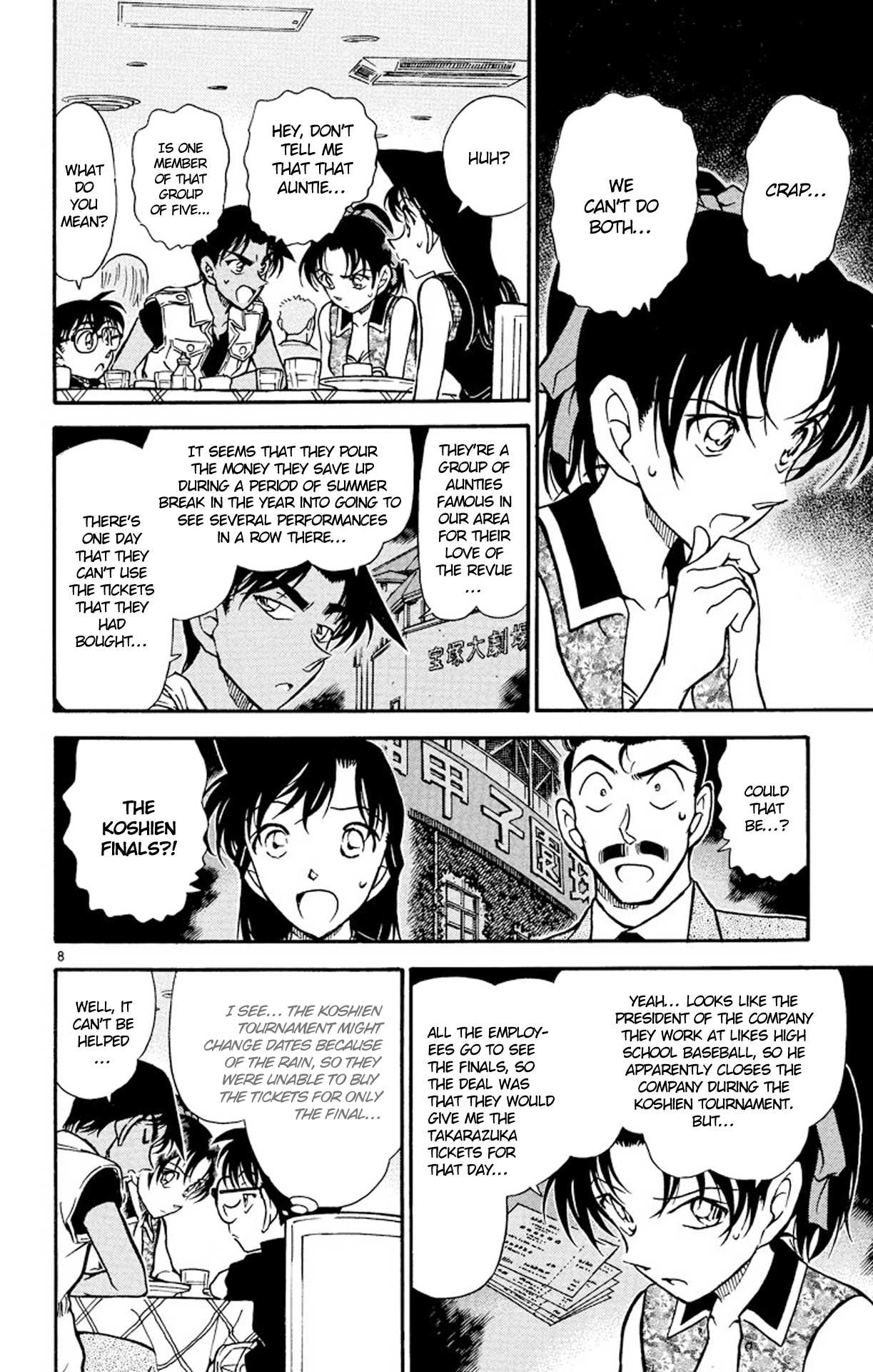 Detective Conan Chapter 441 page 9 - Chapter 441: Whose Deduction Show?!