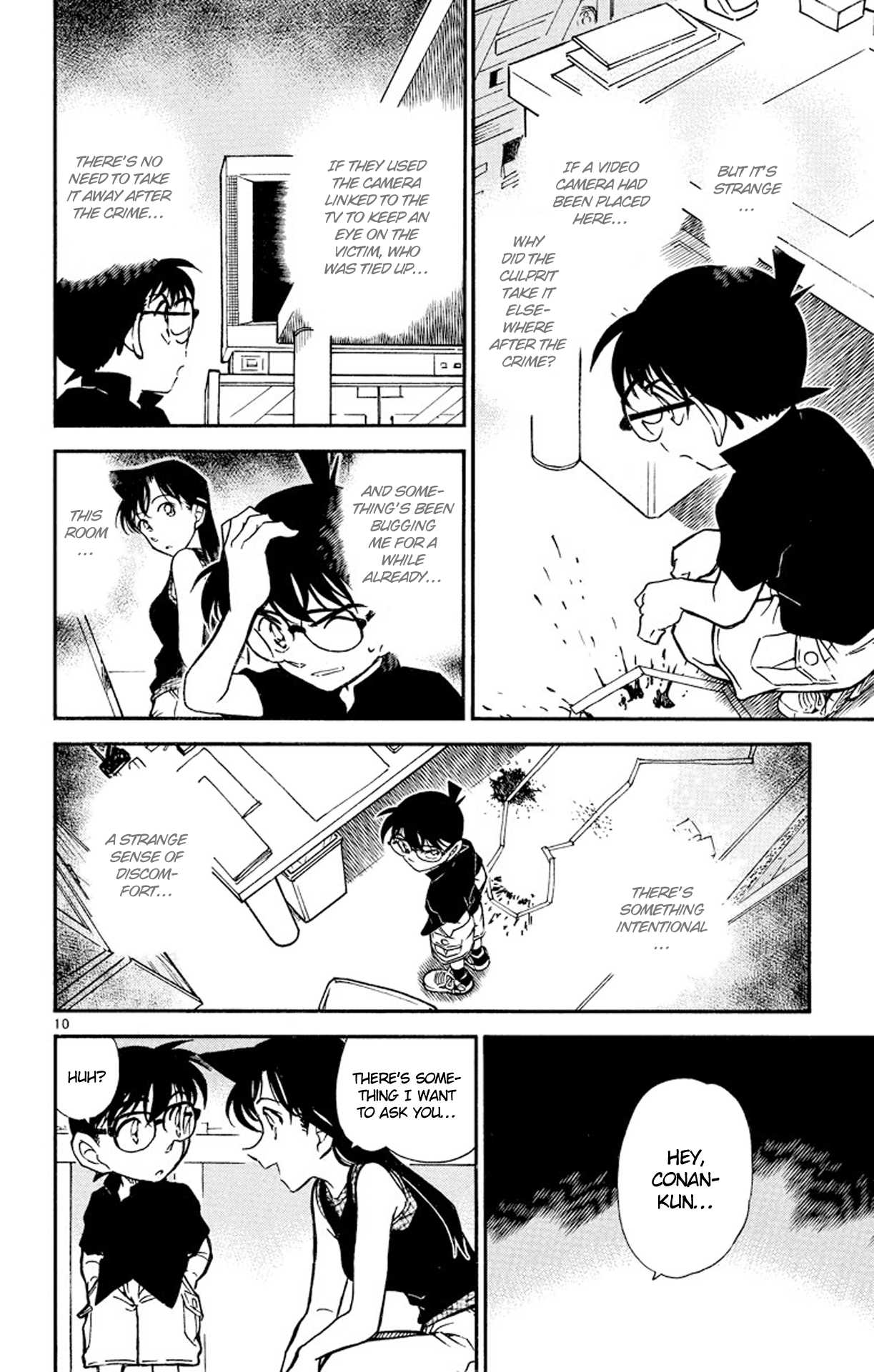 Detective Conan Chapter 442 page 11 - Chapter 442: The Message in the Six-faced Blocks