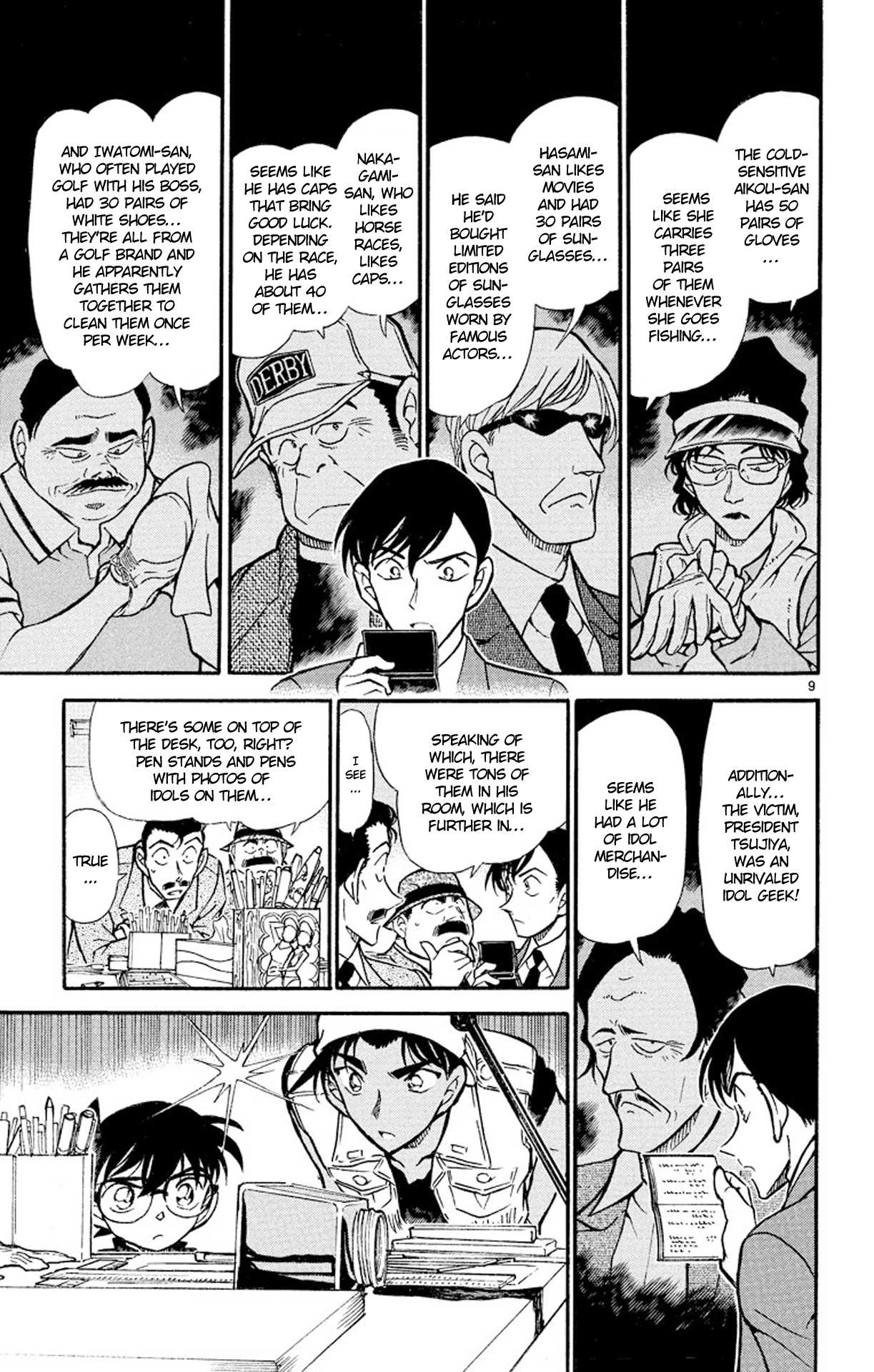 Detective Conan Chapter 443 page 10 - Chapter 443: See through the Dying Message