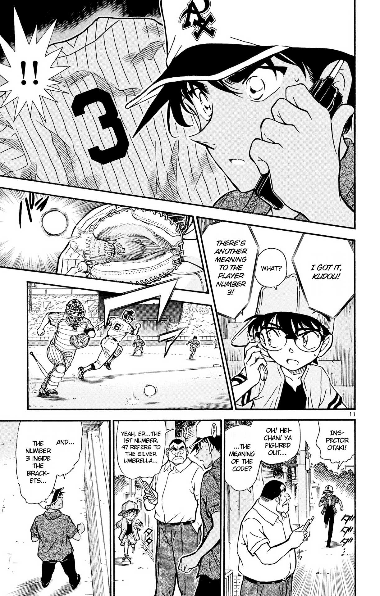 Detective Conan Chapter 447 page 12 - Chapter 447: Solving the Code of the 3 Numbers!