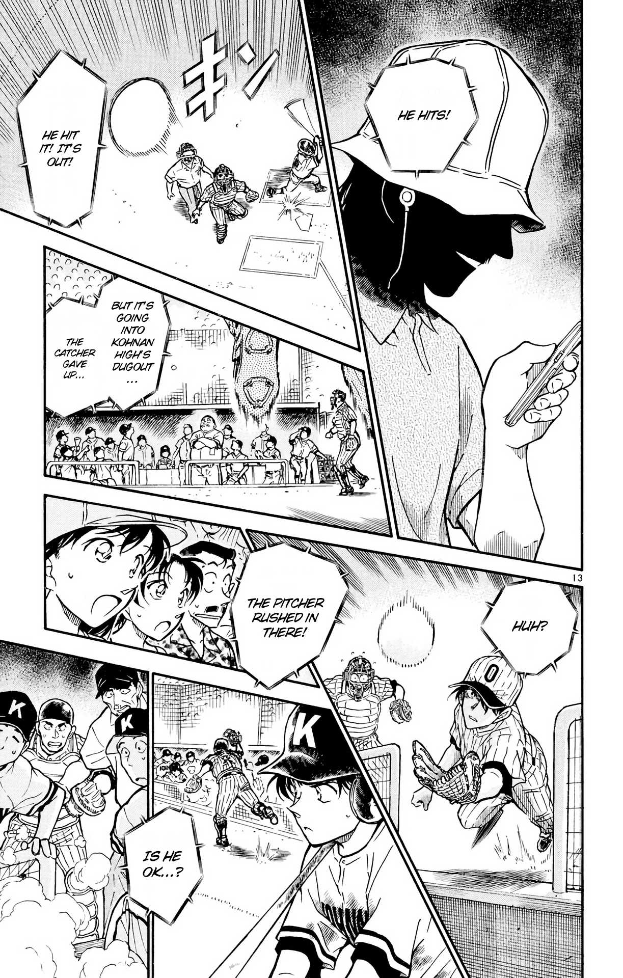 Detective Conan Chapter 447 page 14 - Chapter 447: Solving the Code of the 3 Numbers!