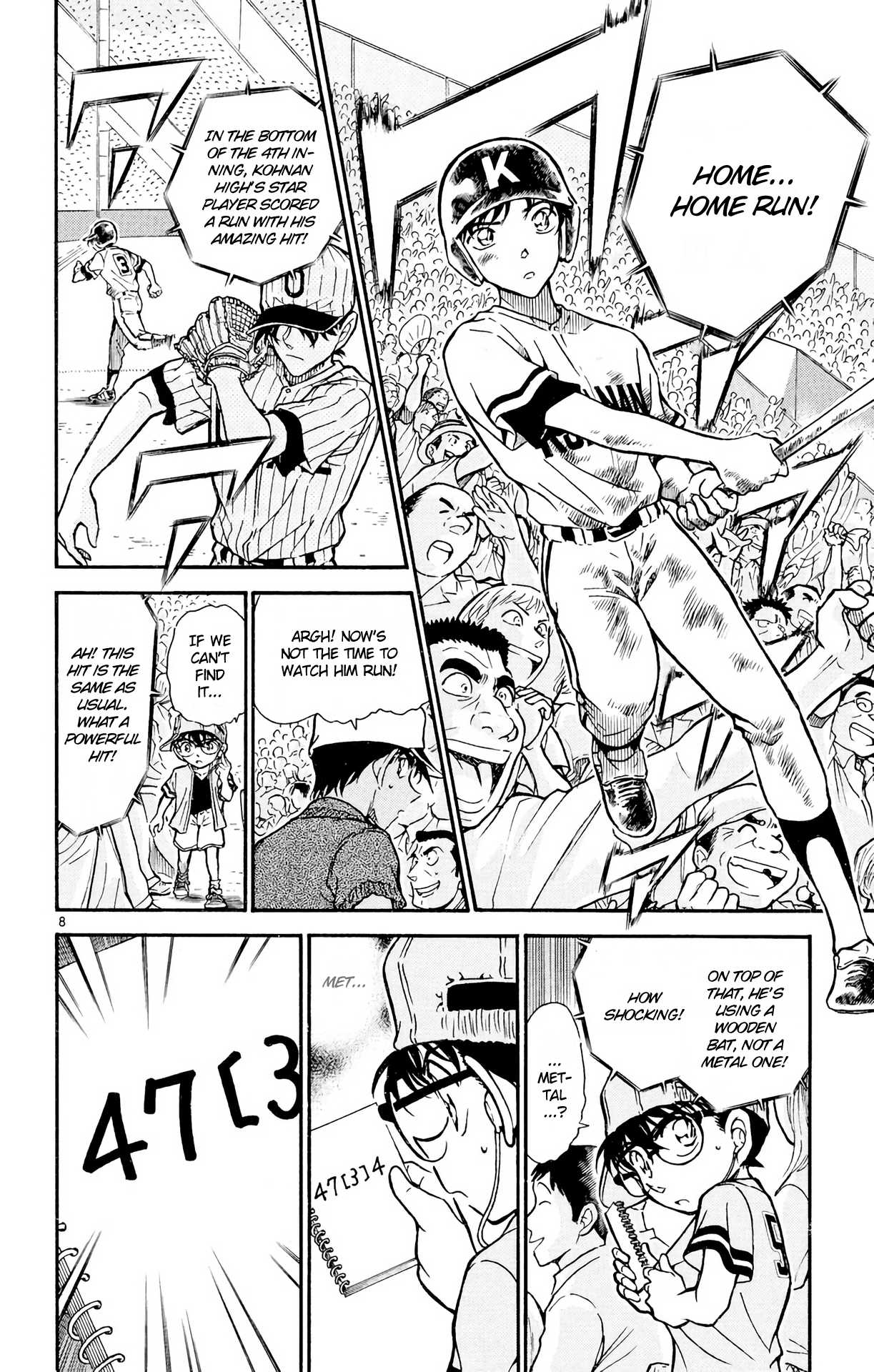 Detective Conan Chapter 447 page 9 - Chapter 447: Solving the Code of the 3 Numbers!