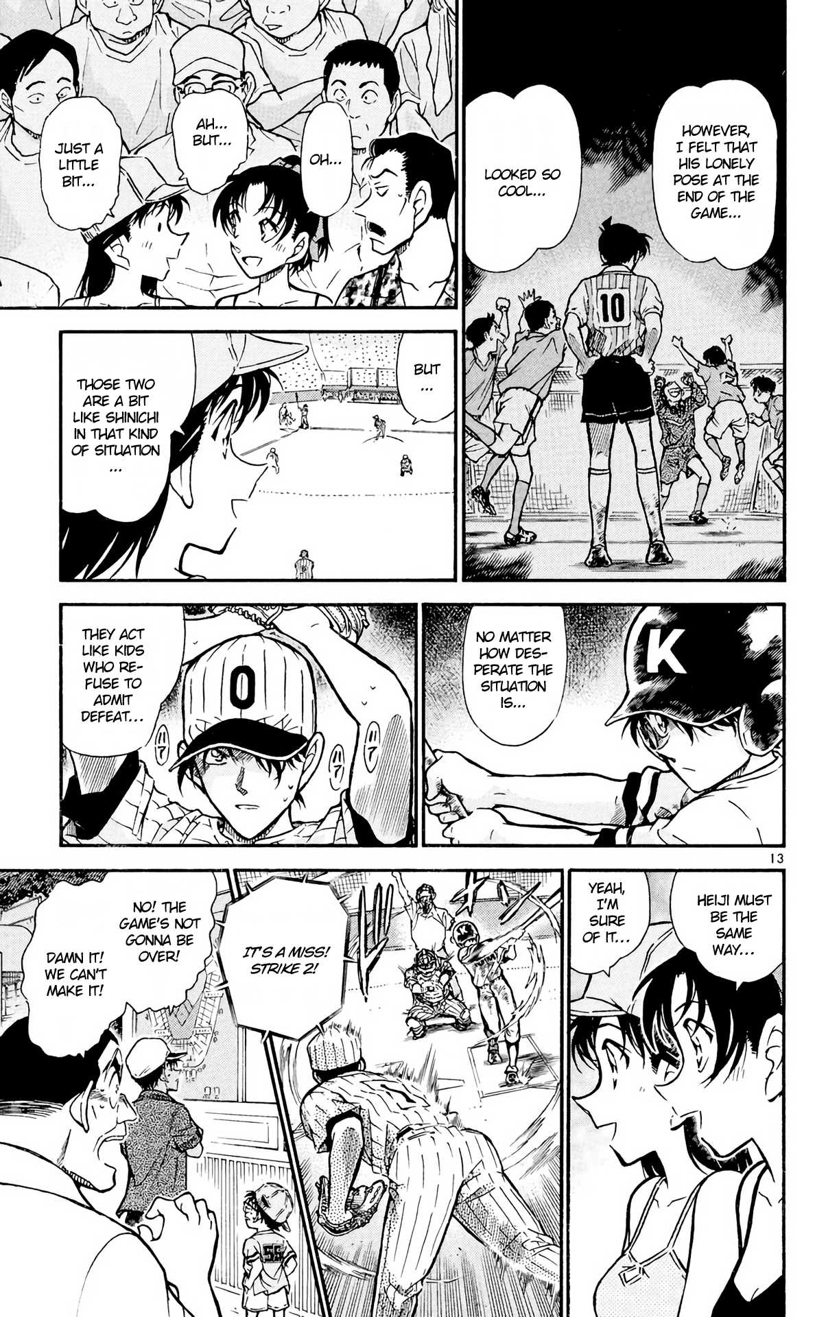 Detective Conan Chapter 448 page 14 - Chapter 448: No Hint?!
