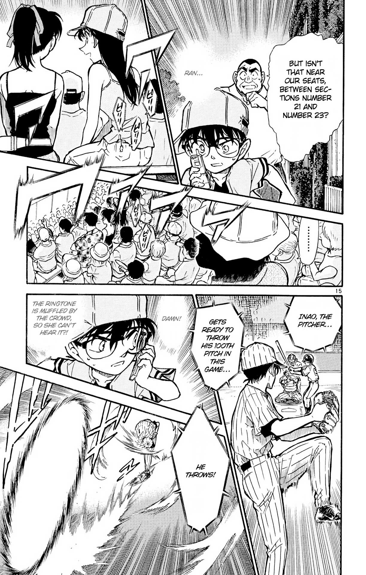 Detective Conan Chapter 448 page 16 - Chapter 448: No Hint?!