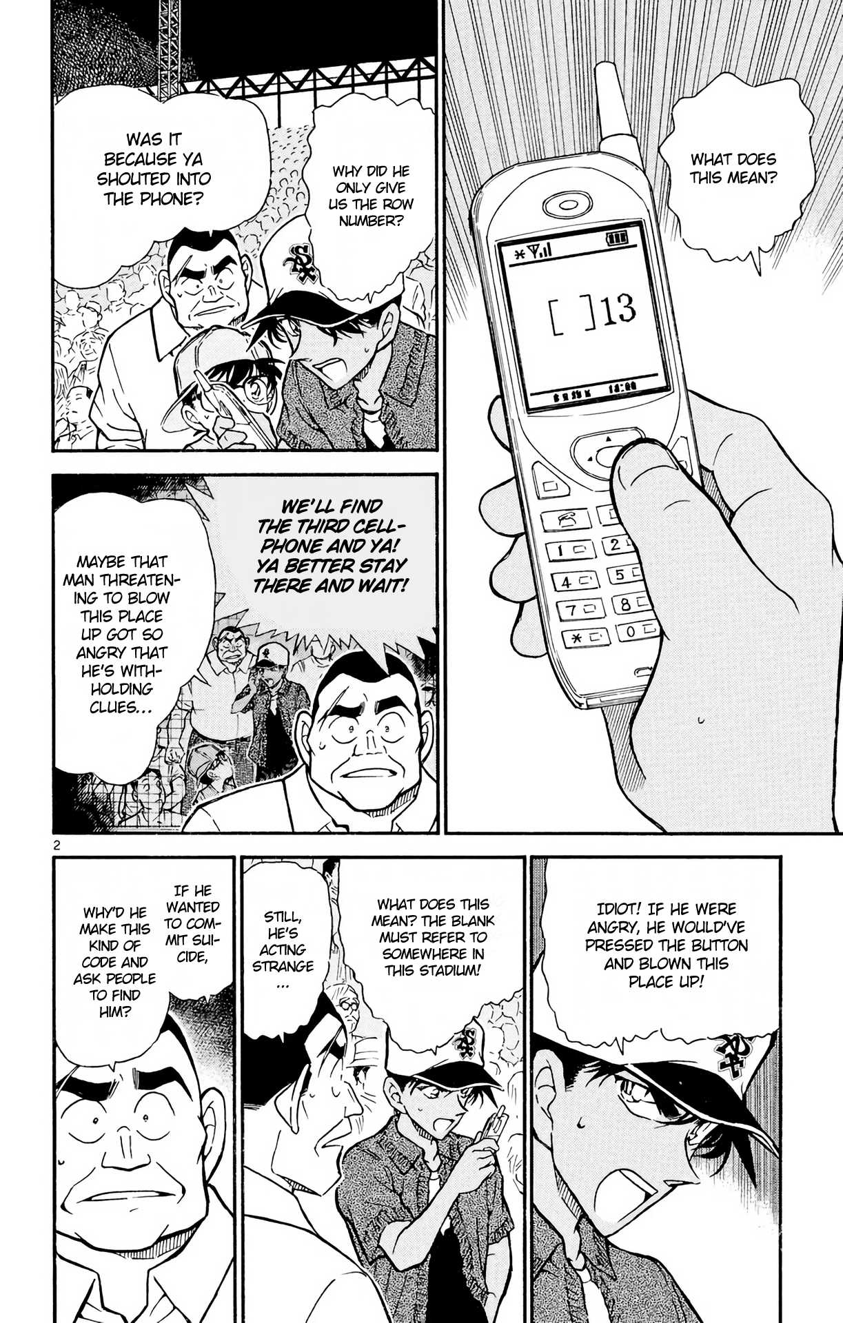 Detective Conan Chapter 448 page 3 - Chapter 448: No Hint?!