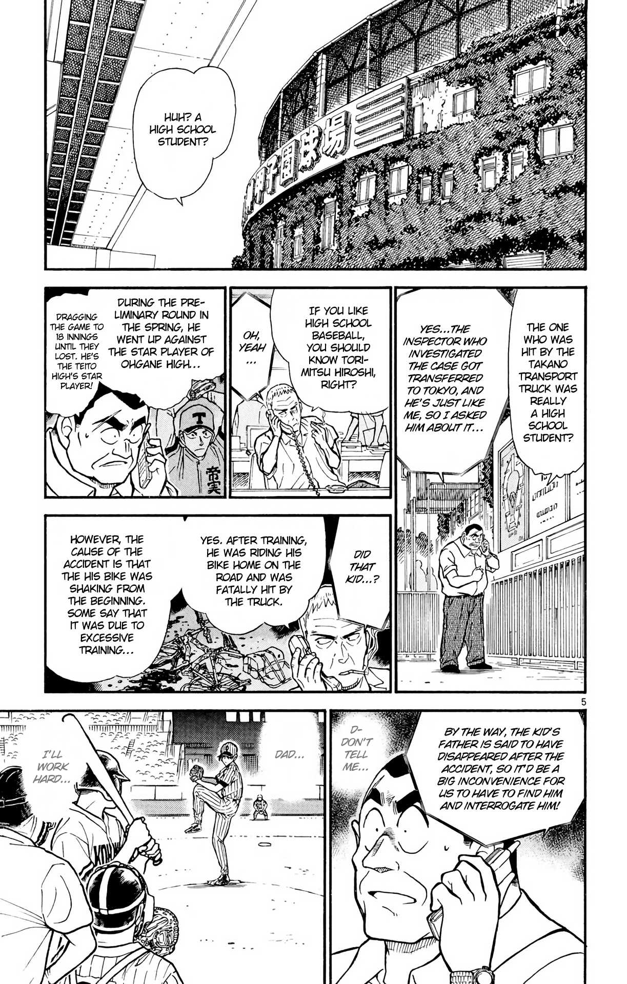 Detective Conan Chapter 448 page 6 - Chapter 448: No Hint?!